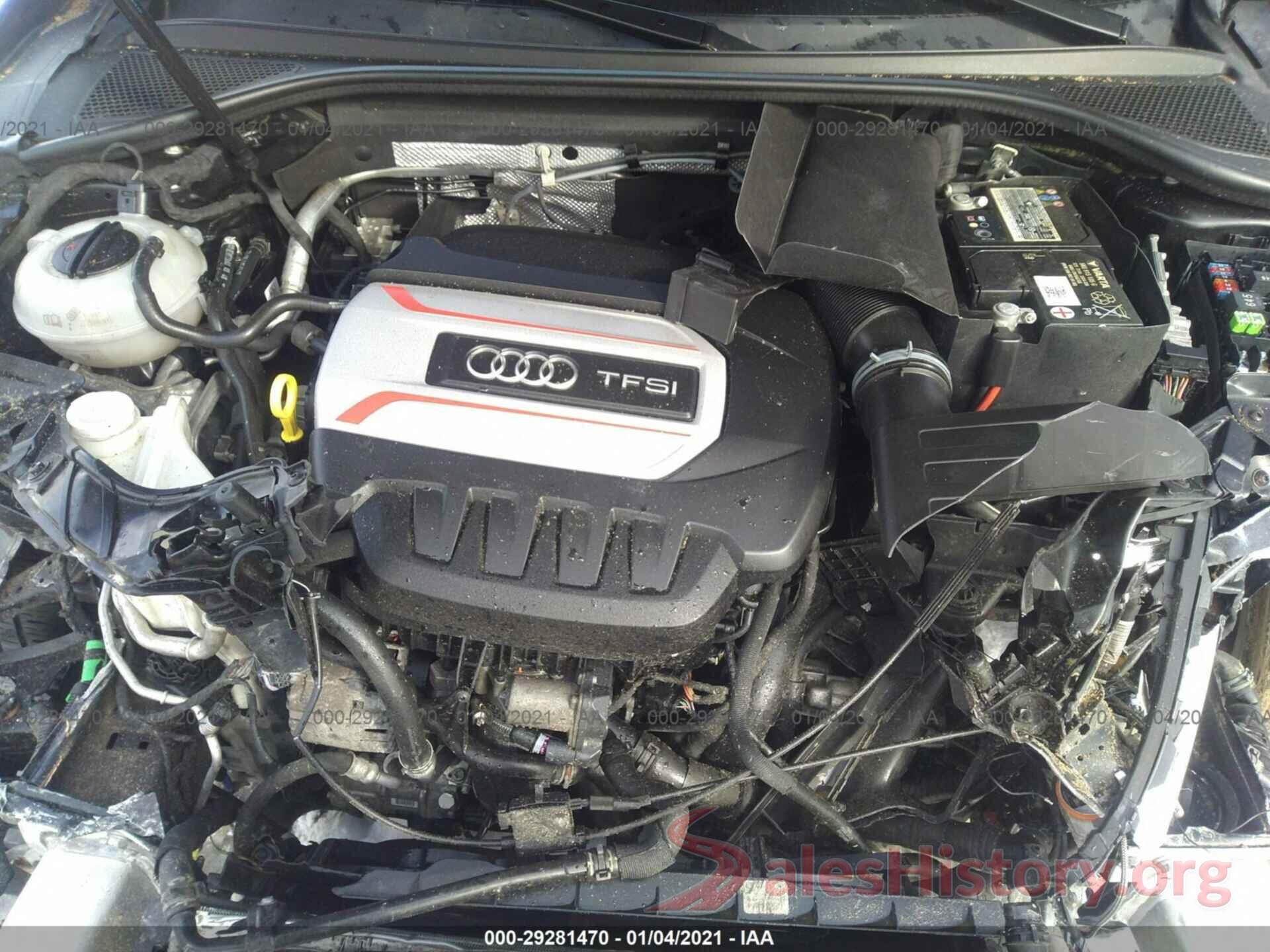 WAUB1GFF4G1069866 2016 AUDI S3