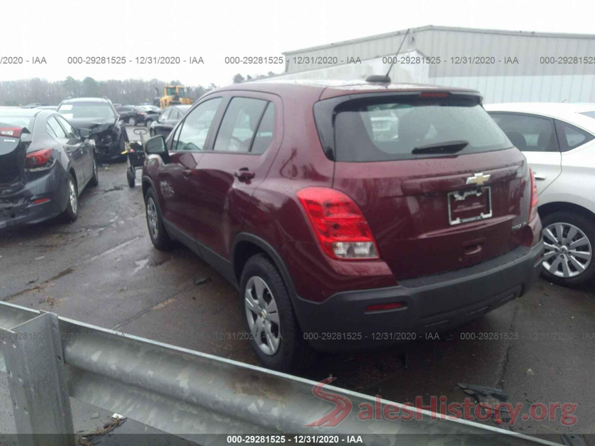 3GNCJKSB0GL225740 2016 CHEVROLET TRAX