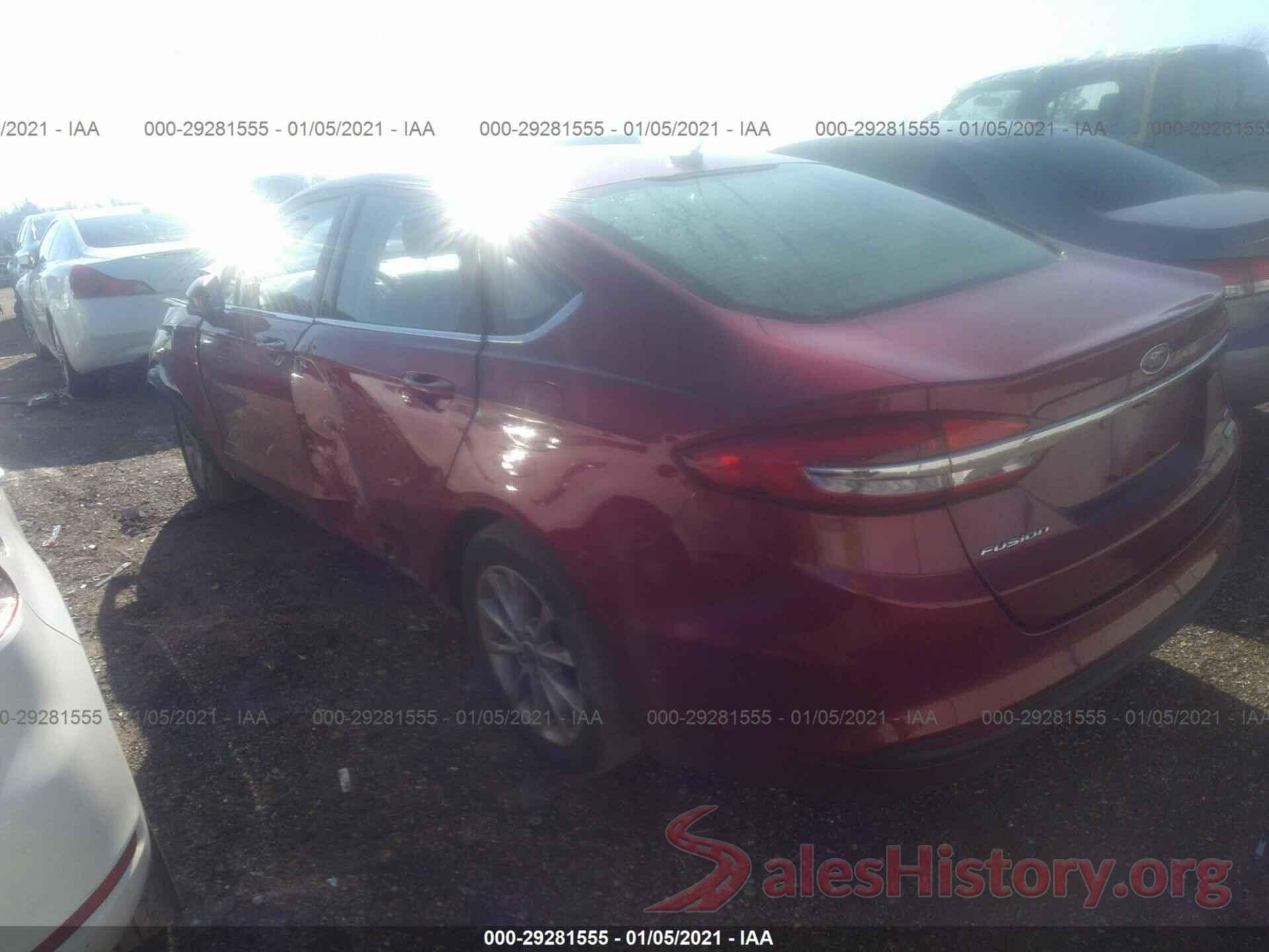 3FA6P0HD1HR281806 2017 FORD FUSION