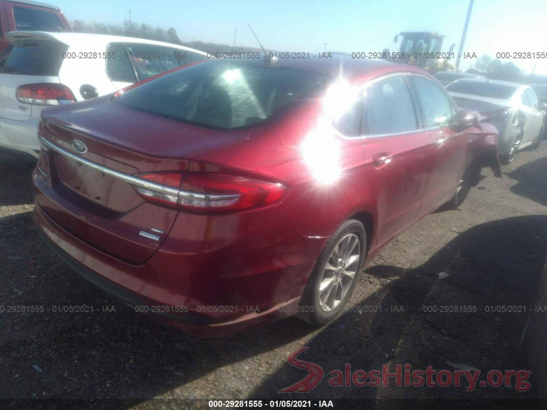 3FA6P0HD1HR281806 2017 FORD FUSION