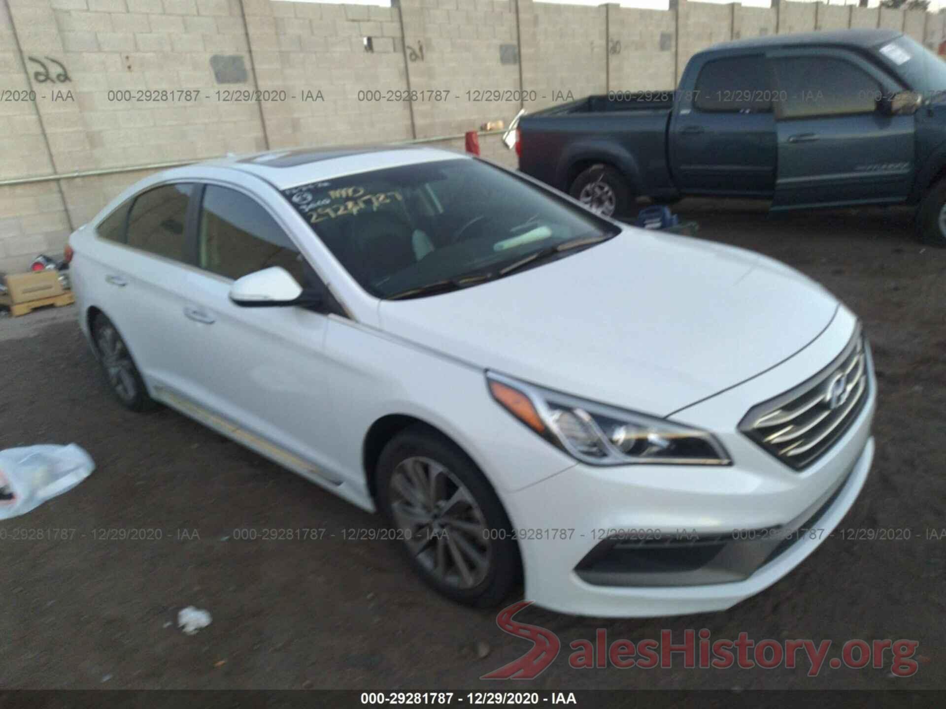 5NPE34AF4HH437537 2017 HYUNDAI SONATA