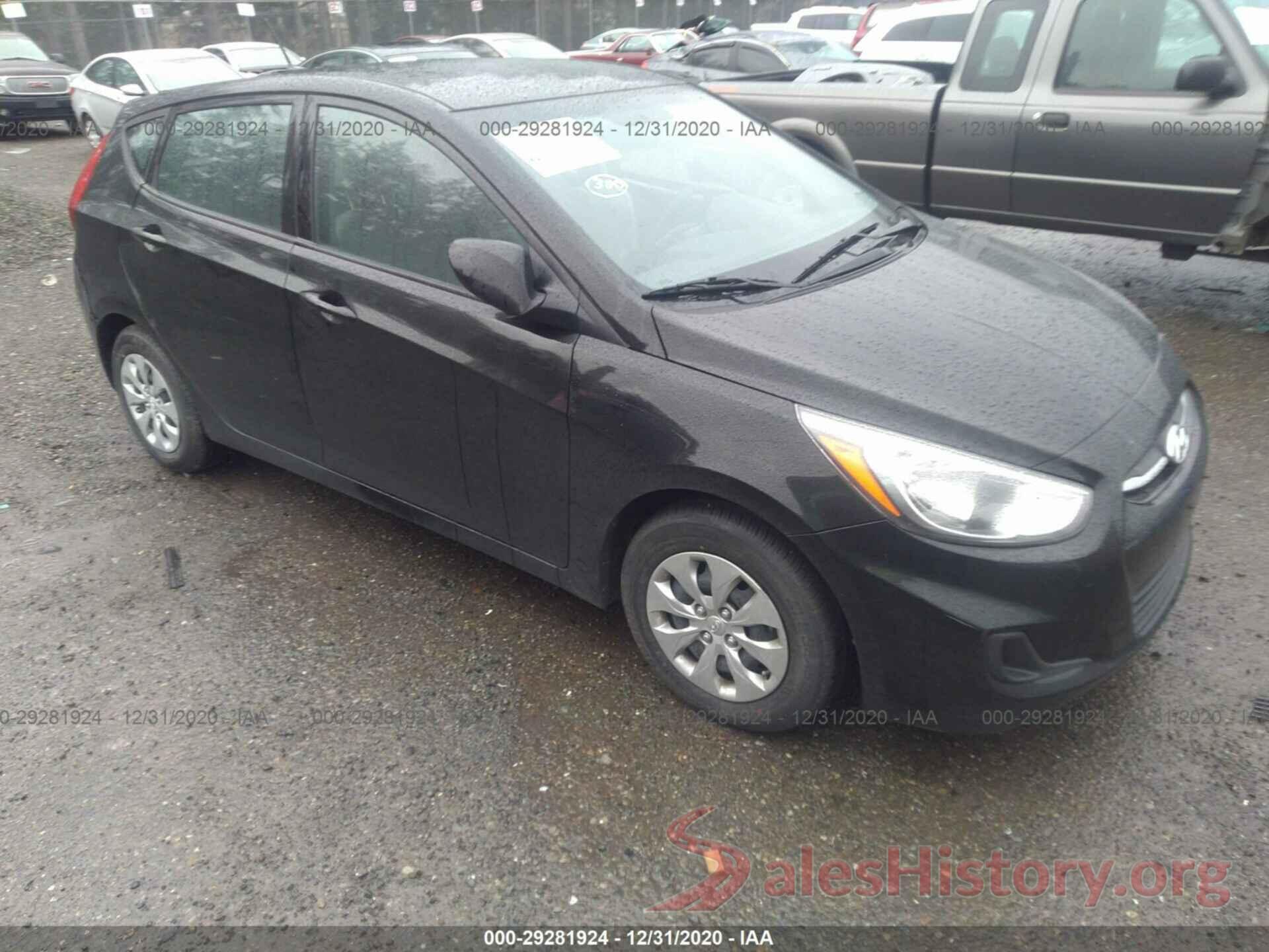 KMHCT5AEXHU332796 2017 HYUNDAI ACCENT