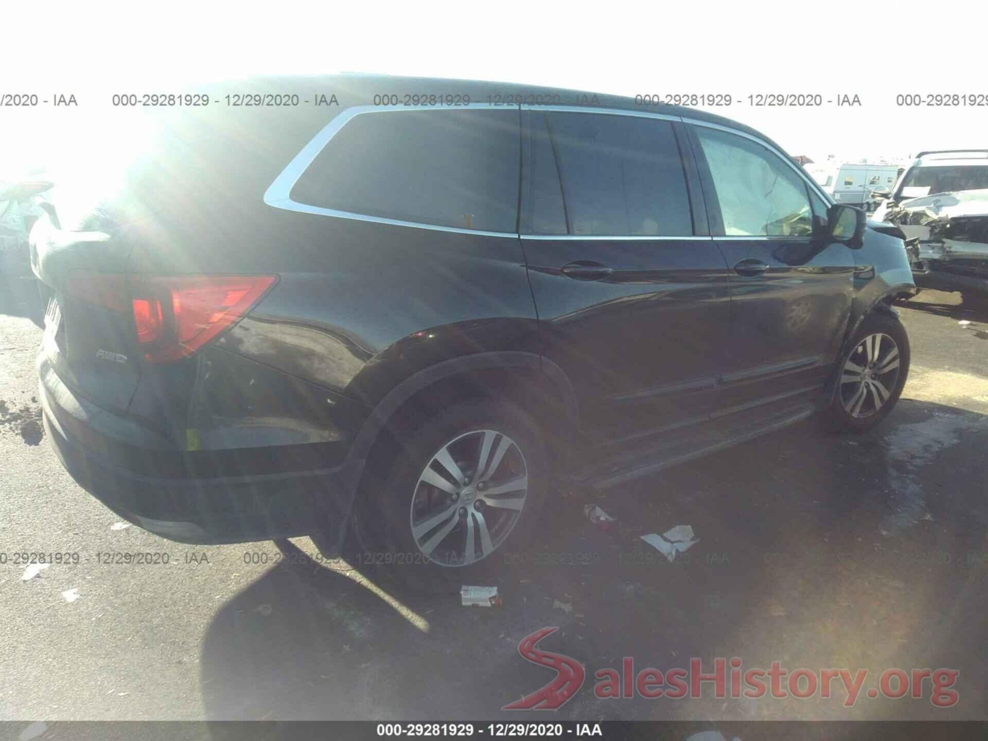 5FNYF6H58GB094306 2016 HONDA PILOT