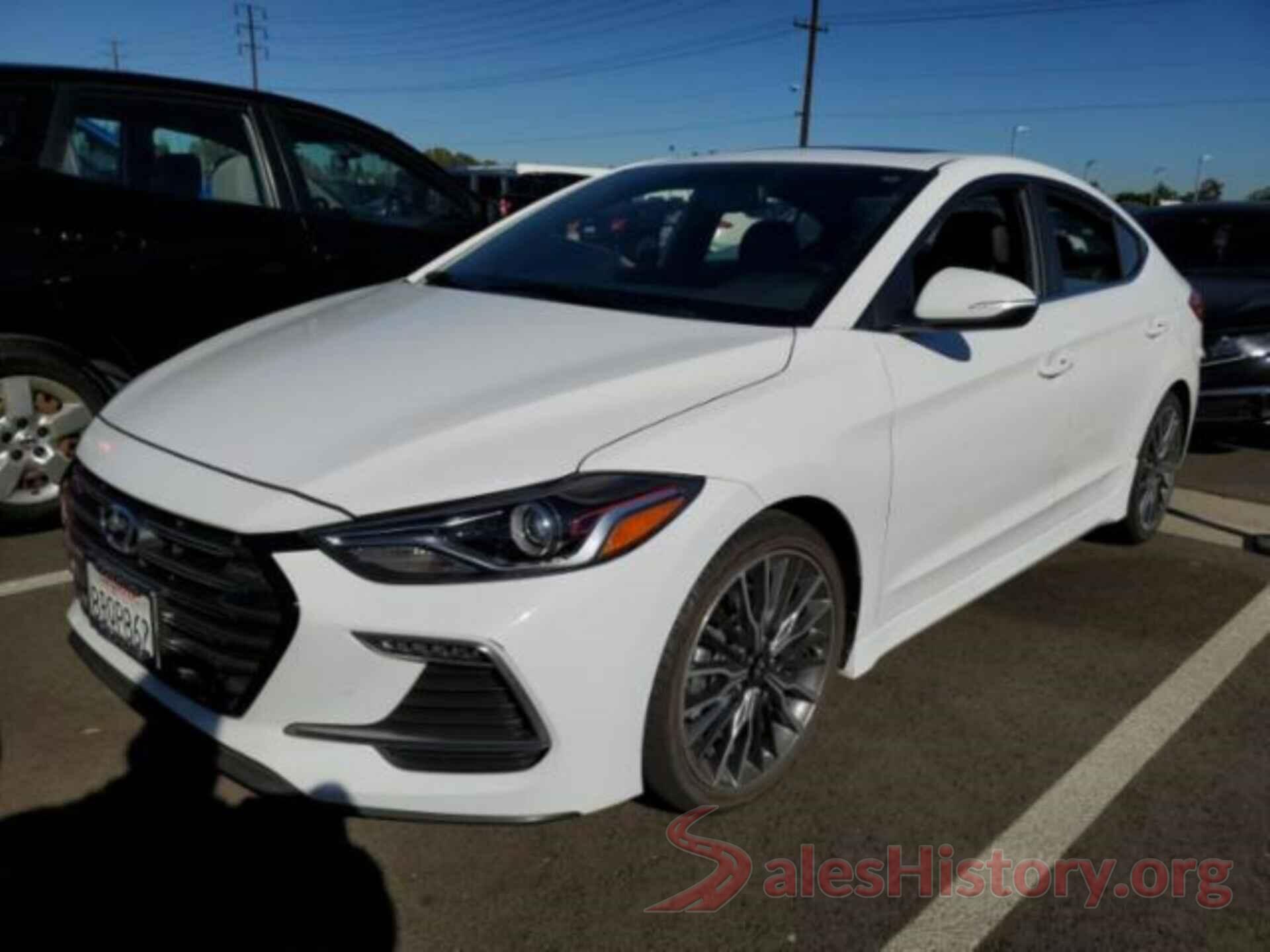 KMHD04LBXJU526342 2018 HYUNDAI ELANTRA