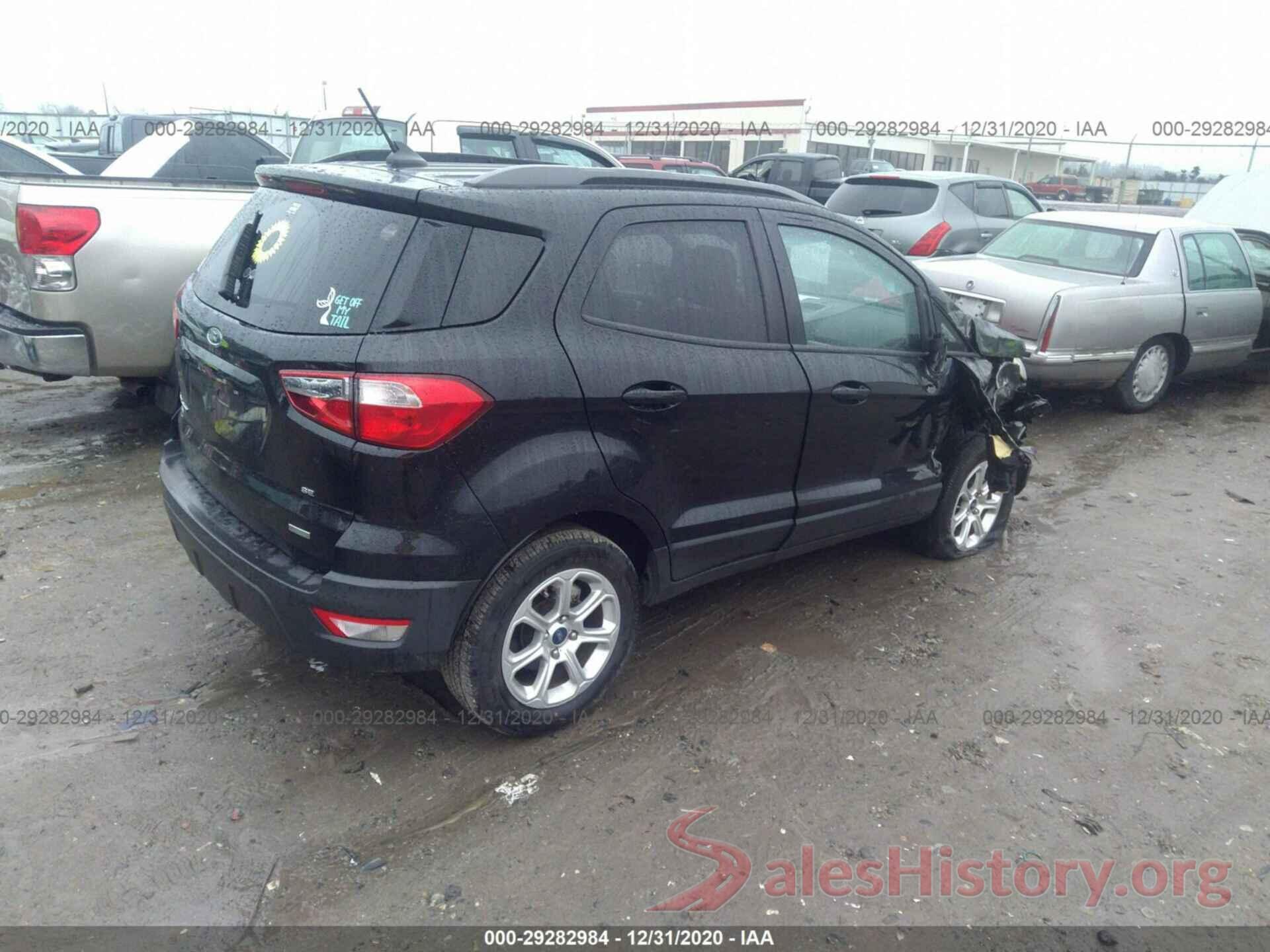 MAJ3S2GE9KC281811 2019 FORD ECOSPORT