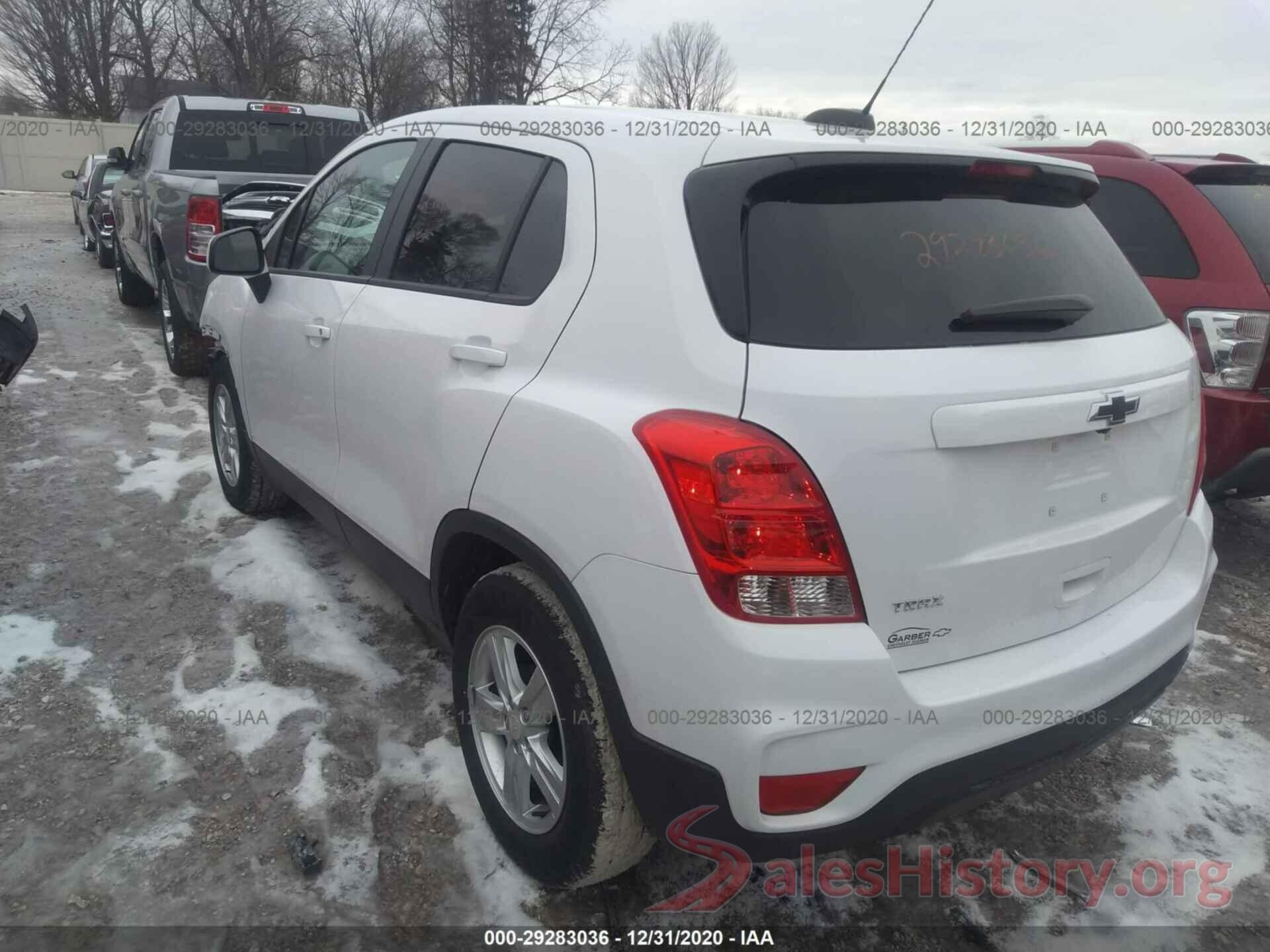 3GNCJKSBXLL134842 2020 CHEVROLET TRAX