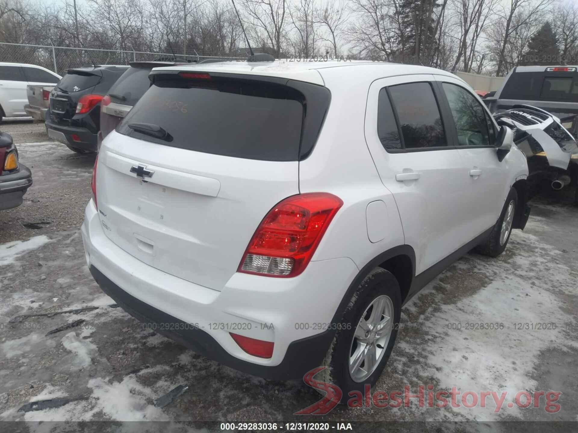 3GNCJKSBXLL134842 2020 CHEVROLET TRAX