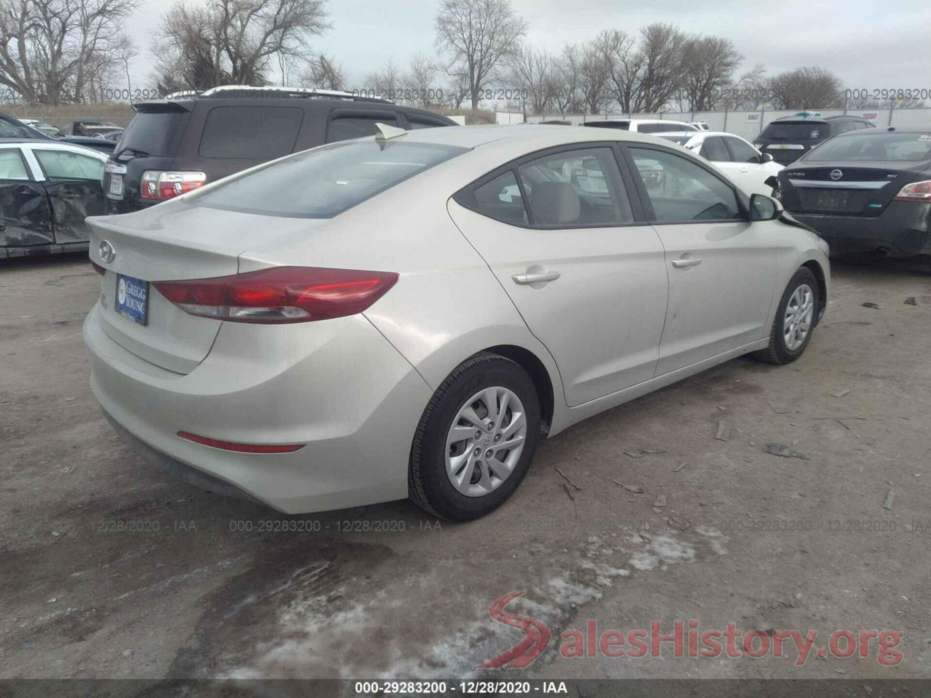 5NPD74LF6HH127483 2017 HYUNDAI ELANTRA