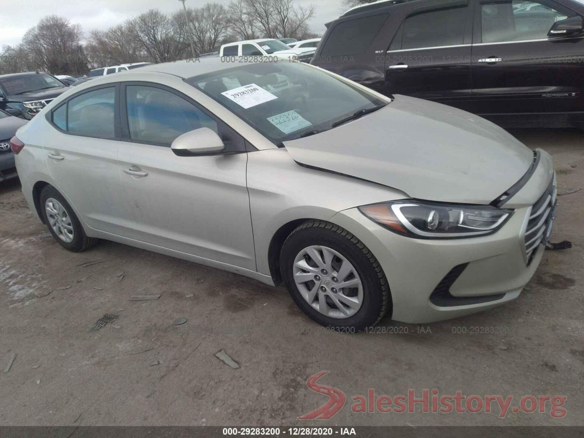 5NPD74LF6HH127483 2017 HYUNDAI ELANTRA