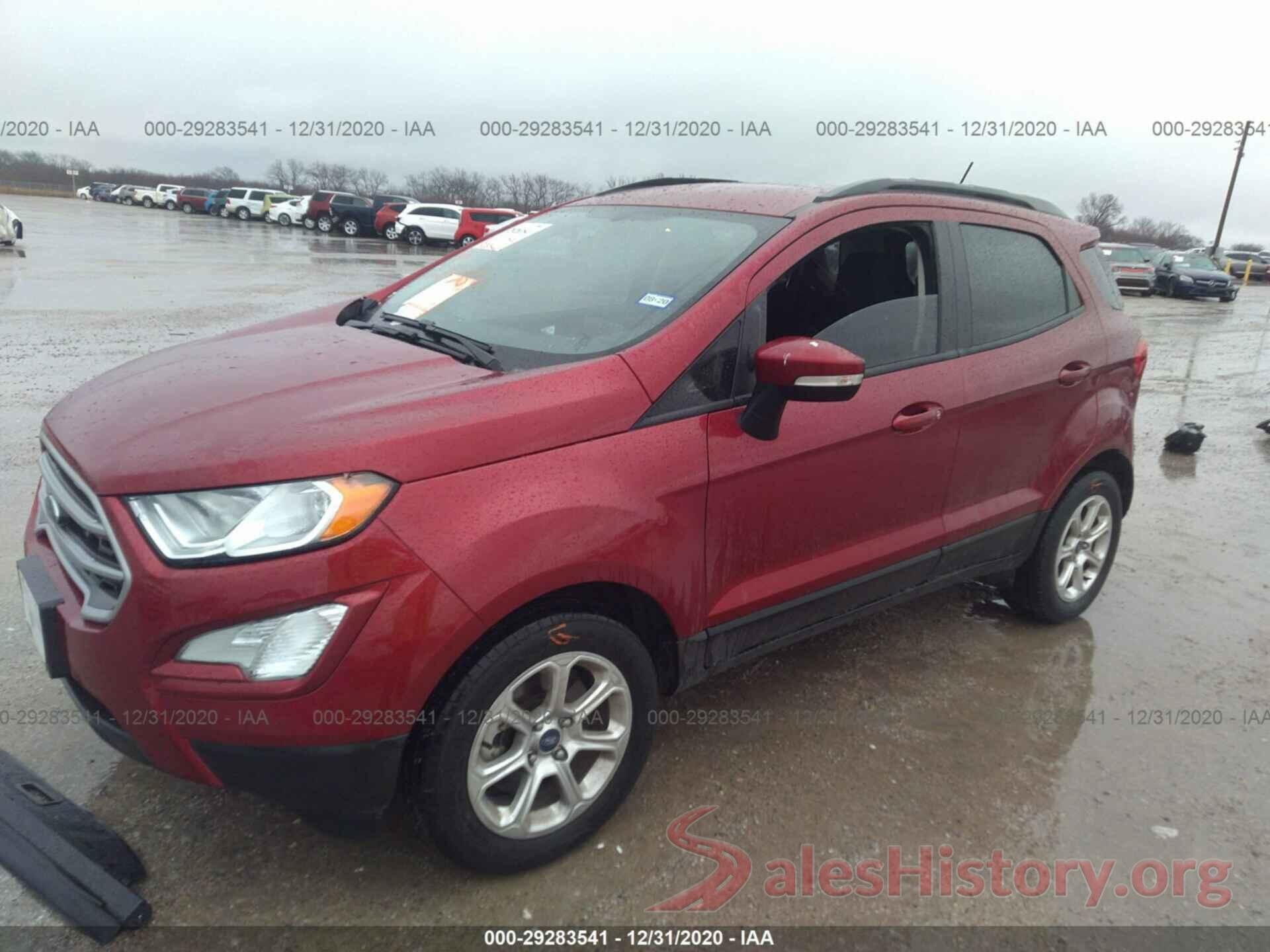 MAJ3P1TE2JC174437 2018 FORD ECOSPORT