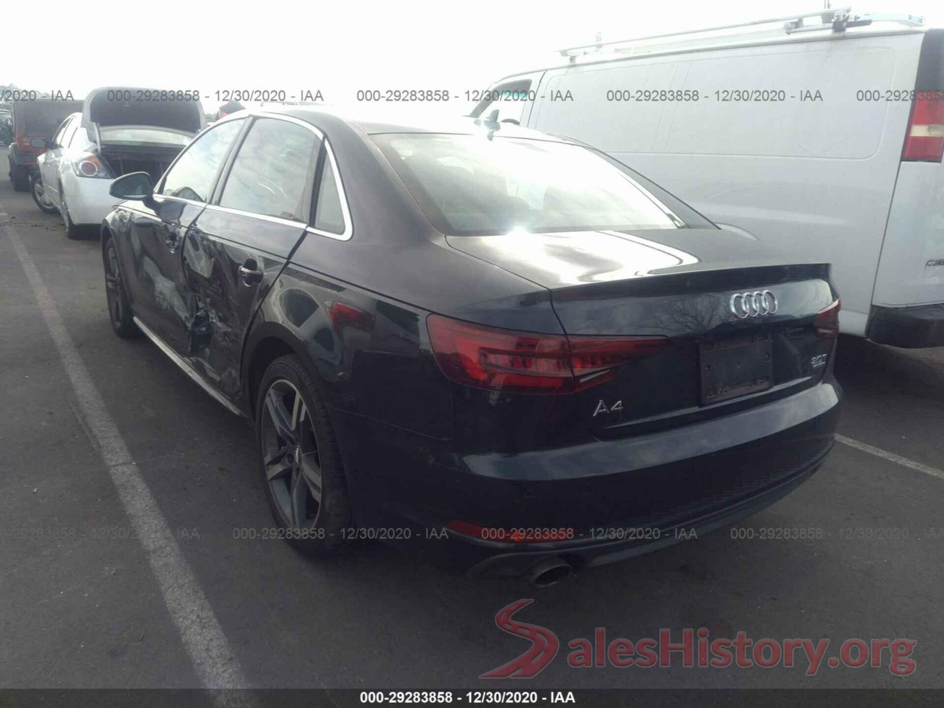 WAUENAF49JA033255 2018 AUDI A4