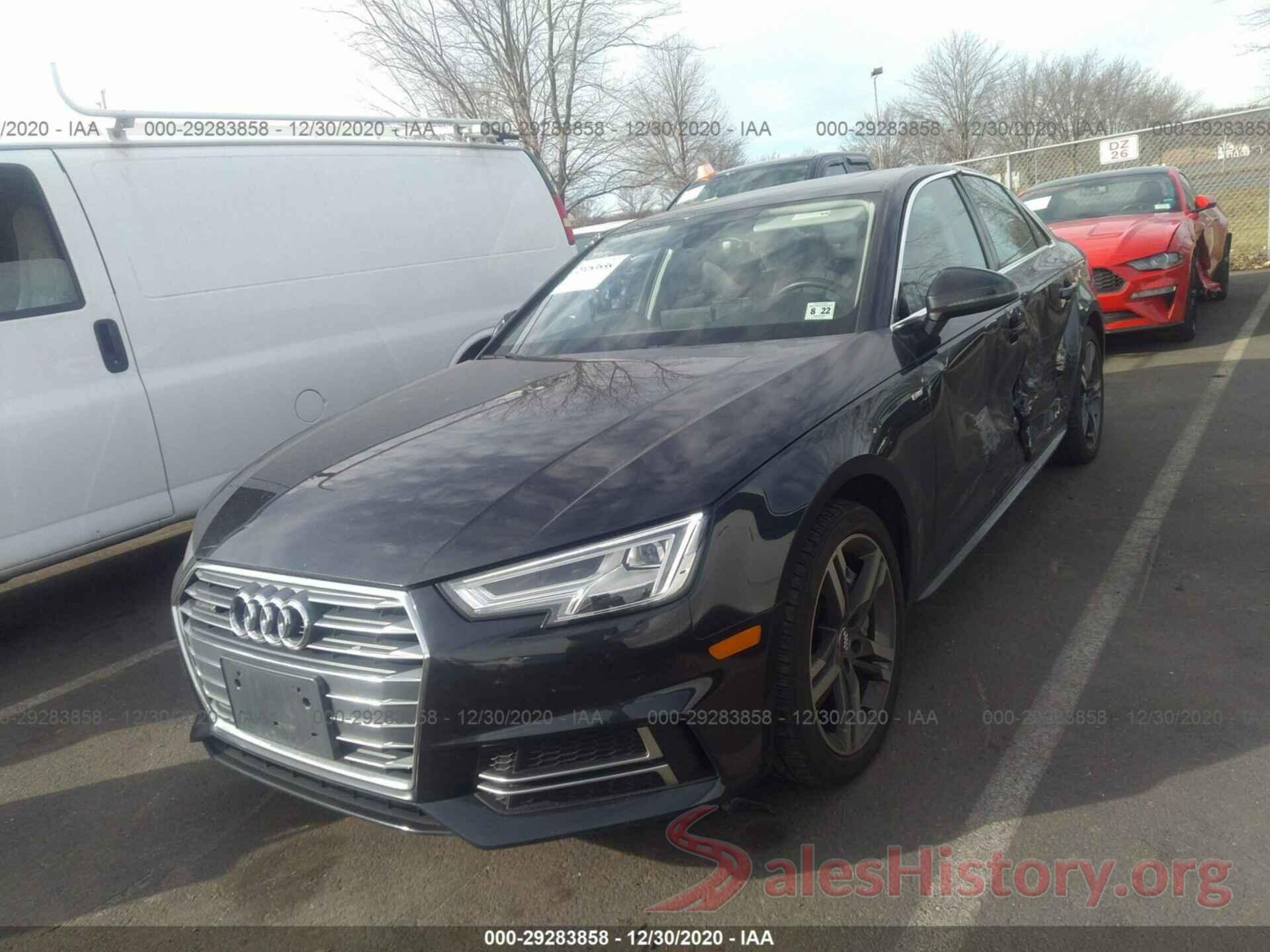 WAUENAF49JA033255 2018 AUDI A4