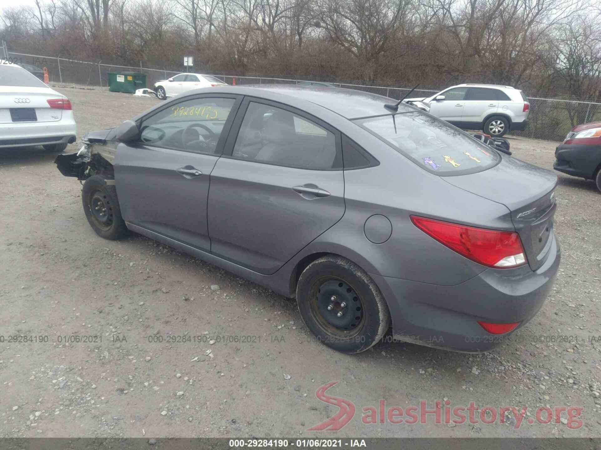 KMHCT4AEXGU072635 2016 HYUNDAI ACCENT