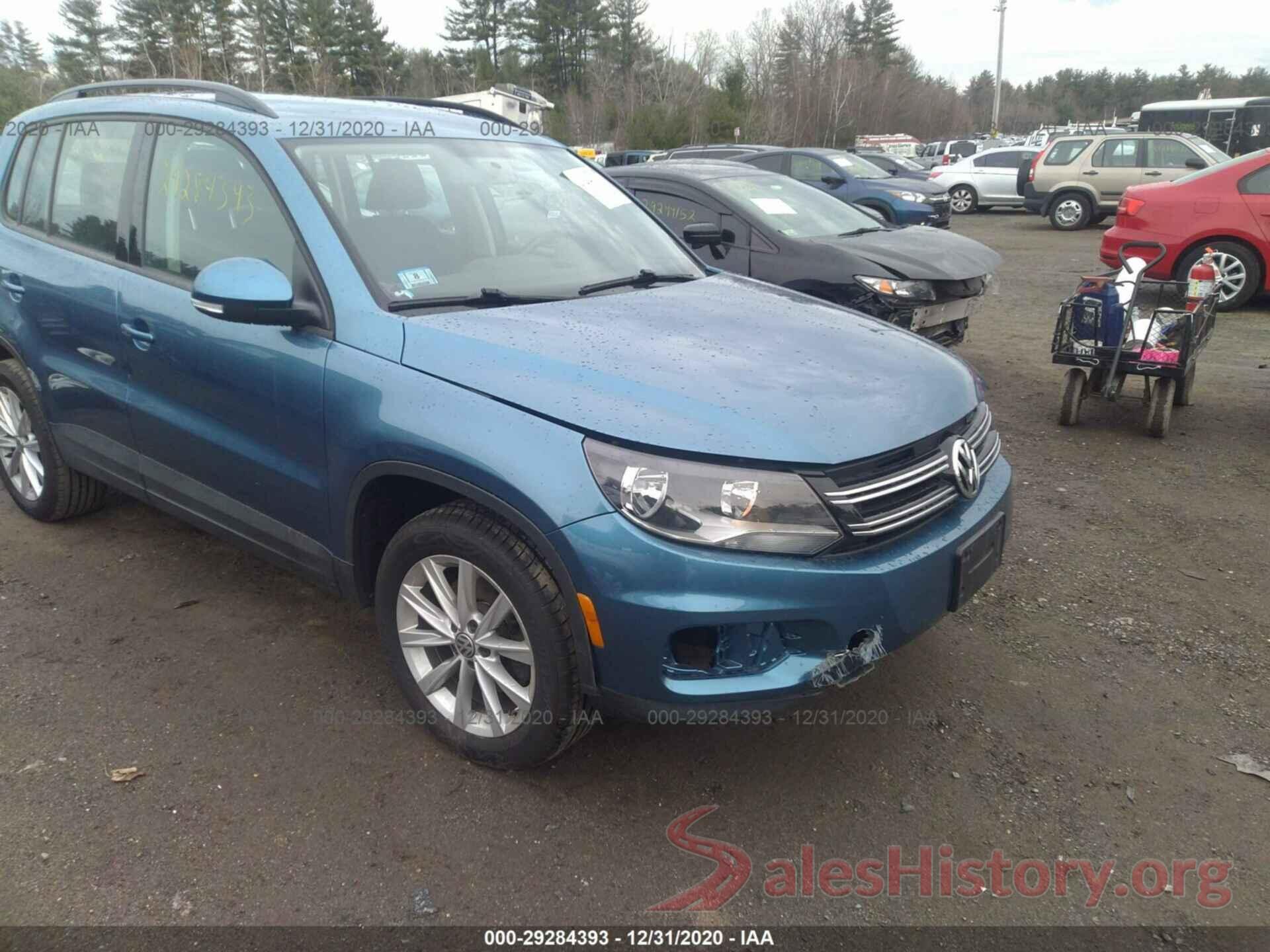 WVGBV7AX4HK045663 2017 VOLKSWAGEN TIGUAN