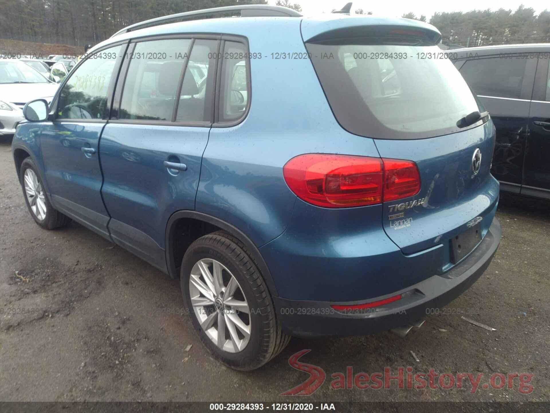 WVGBV7AX4HK045663 2017 VOLKSWAGEN TIGUAN