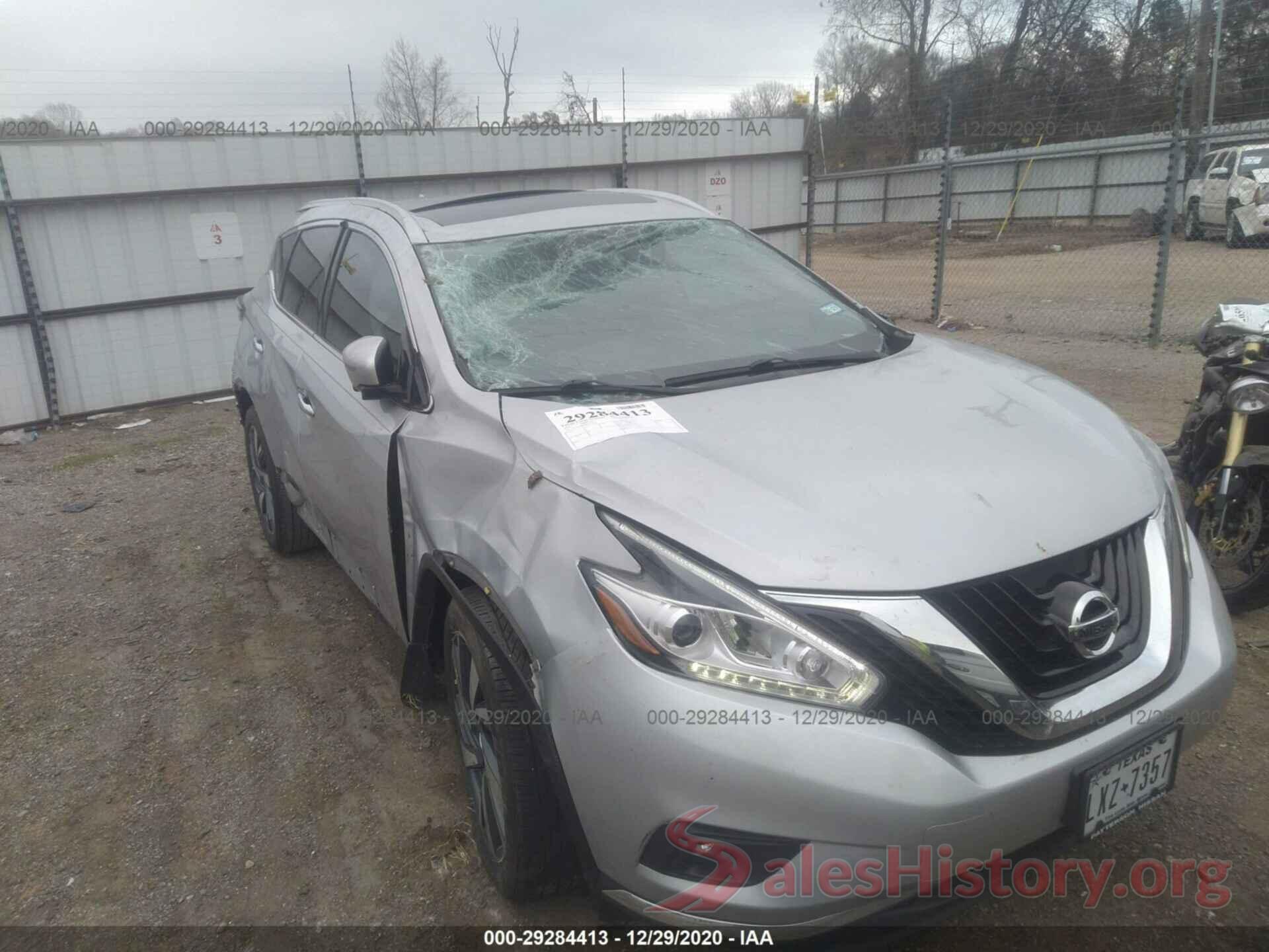 5N1AZ2MG8GN123437 2016 NISSAN MURANO