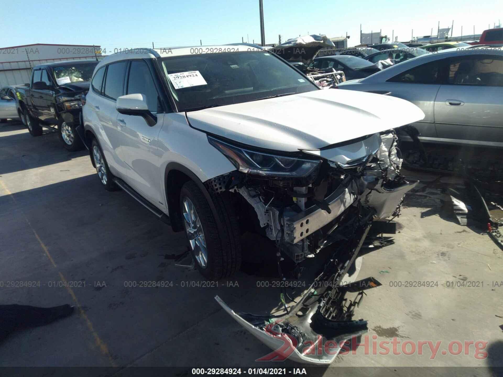 5TDXBRCH9LS002569 2020 TOYOTA HIGHLANDER