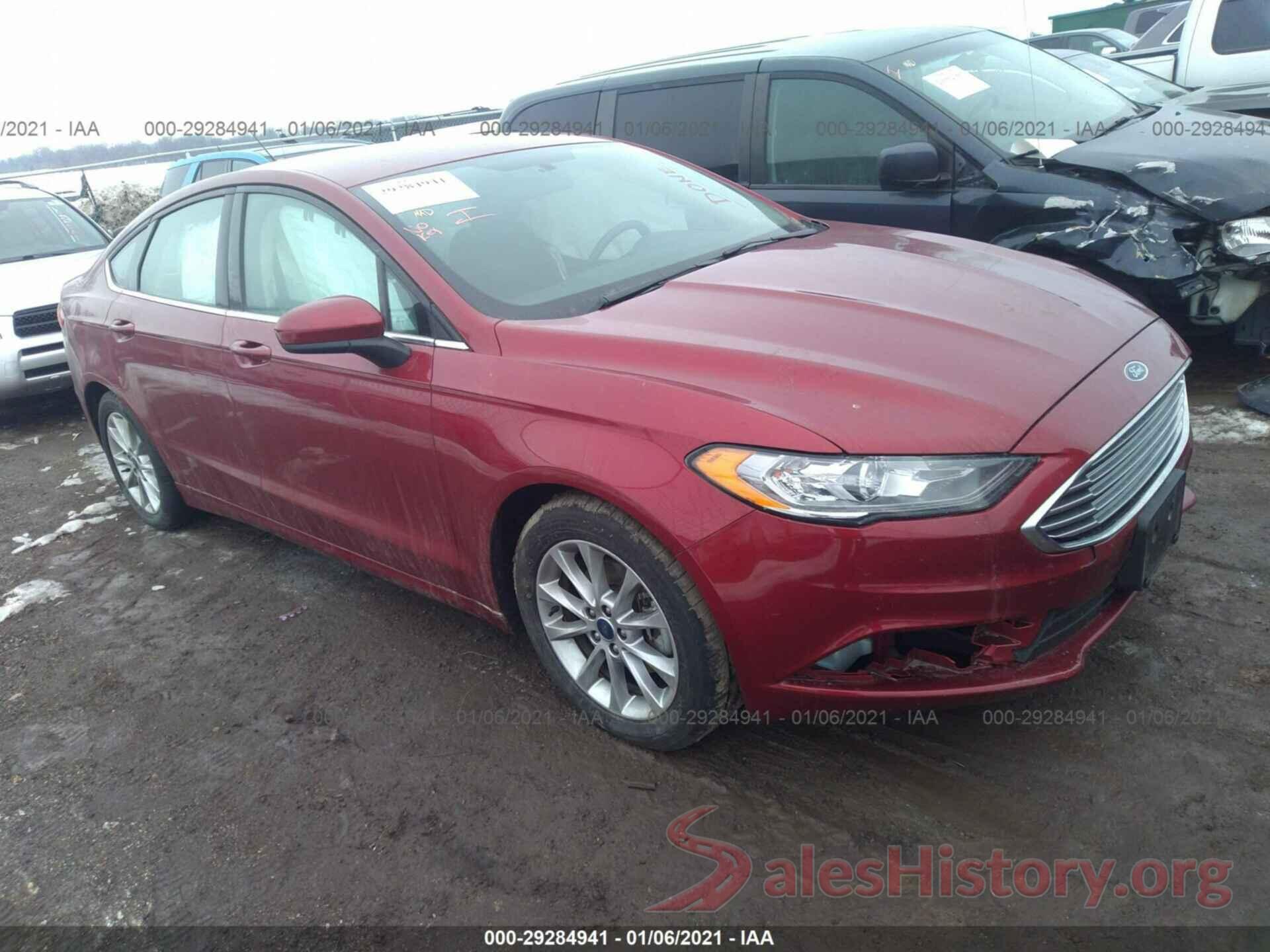 3FA6P0HD7HR367752 2017 FORD FUSION