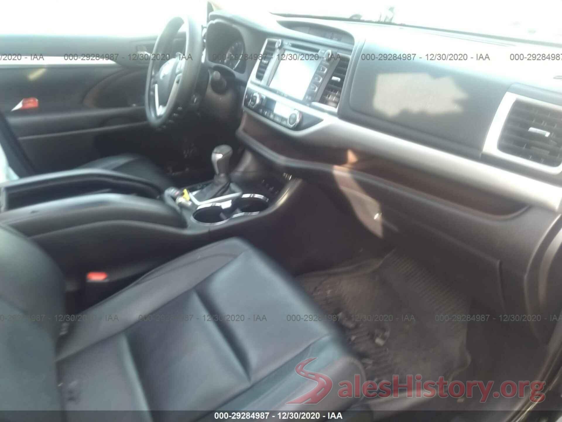 5TDJZRFH0JS527949 2018 TOYOTA HIGHLANDER