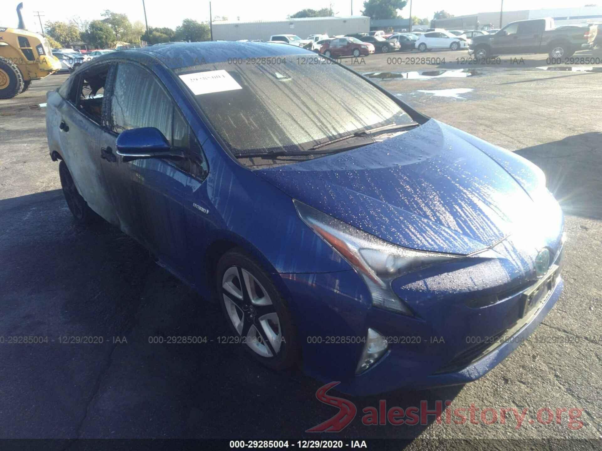 JTDKARFU4G3518657 2016 TOYOTA PRIUS