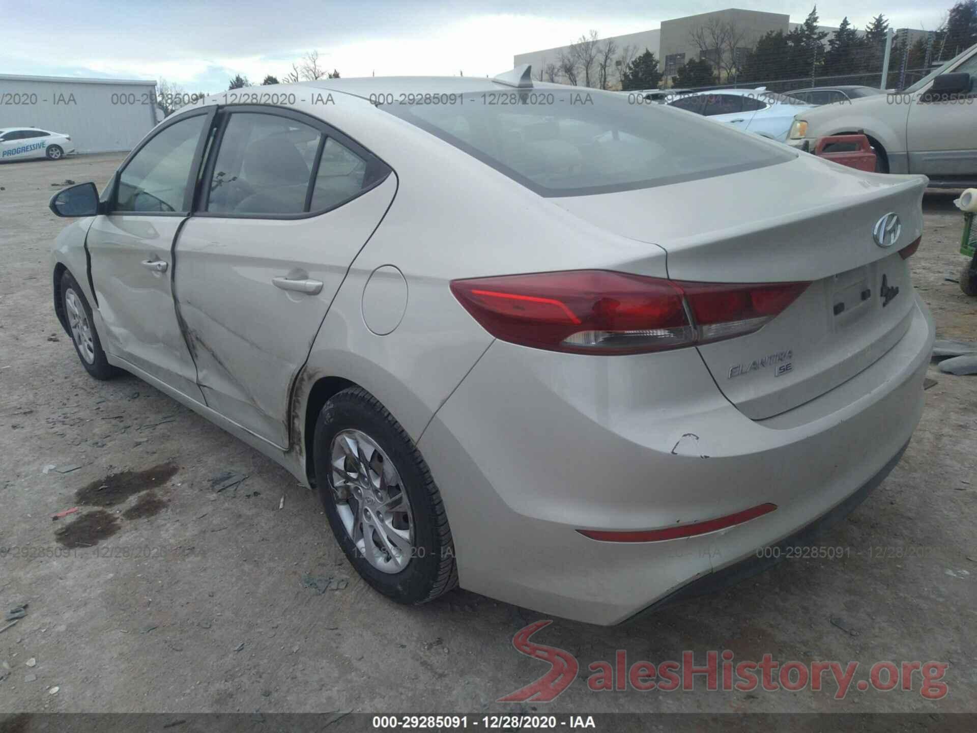 5NPD74LF3HH193831 2017 HYUNDAI ELANTRA