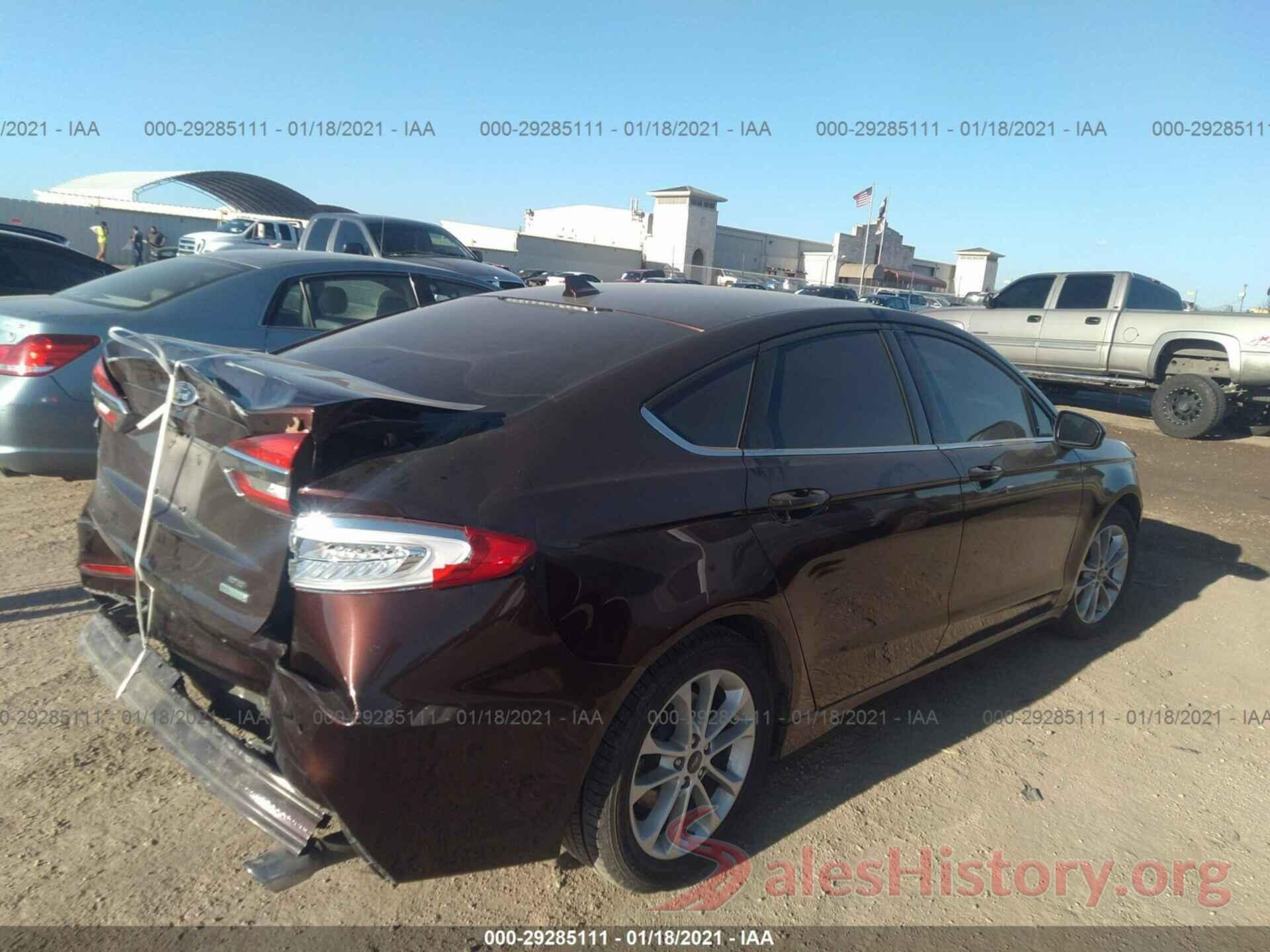 3FA6P0HD2KR250295 2019 FORD FUSION