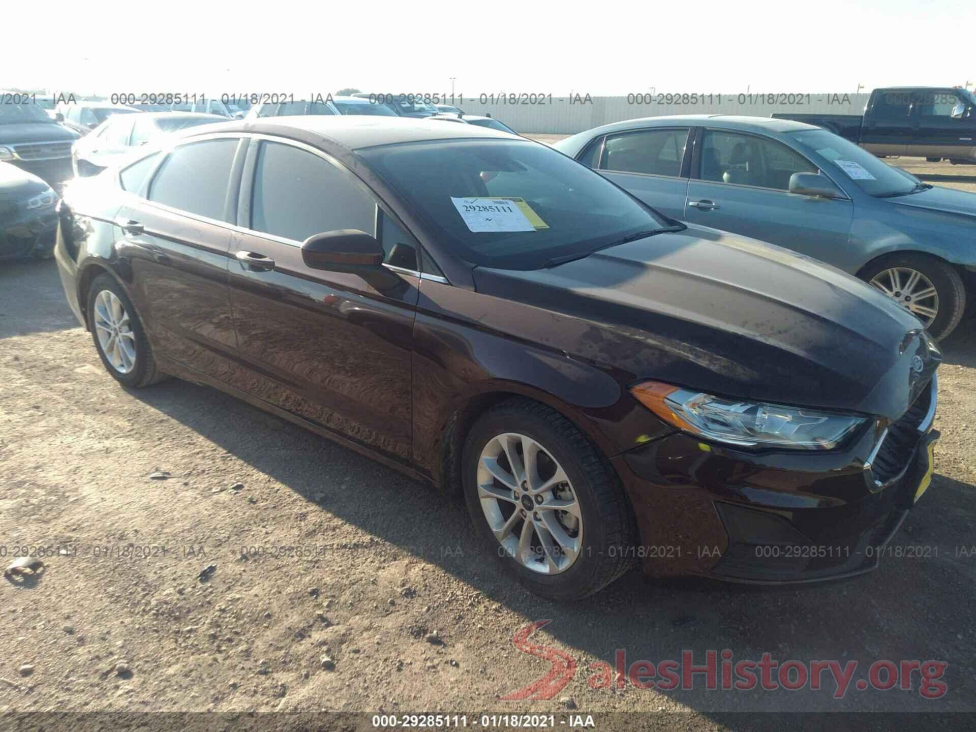 3FA6P0HD2KR250295 2019 FORD FUSION