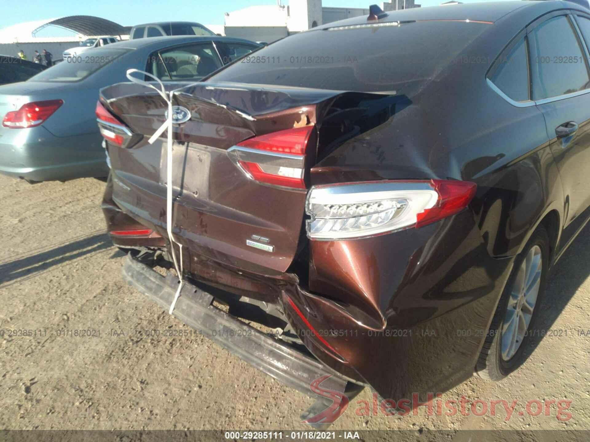 3FA6P0HD2KR250295 2019 FORD FUSION