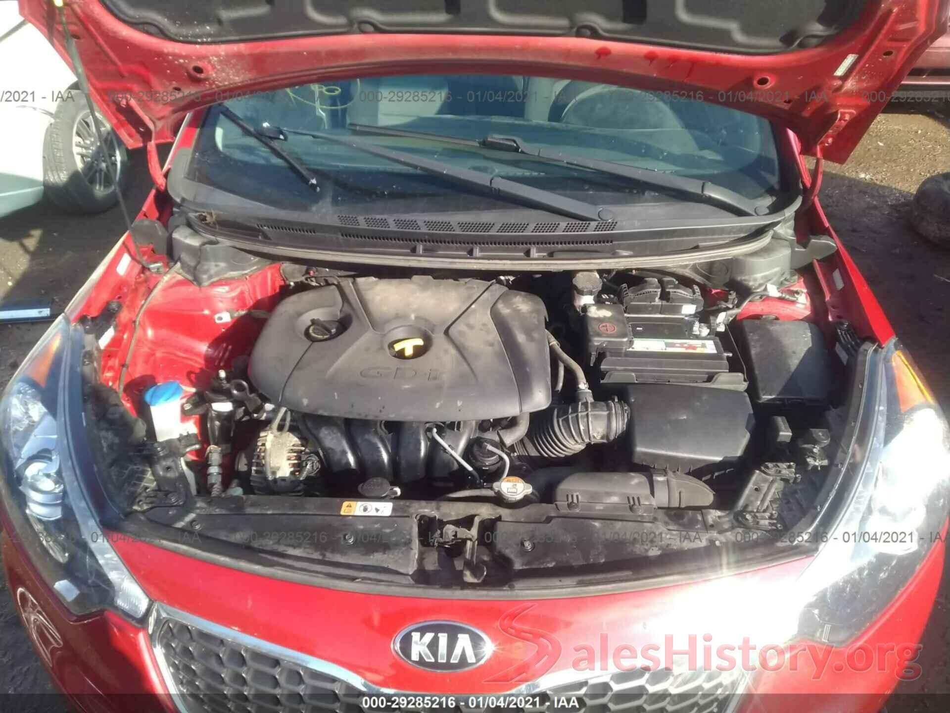 KNAFX4A87G5504945 2016 KIA FORTE