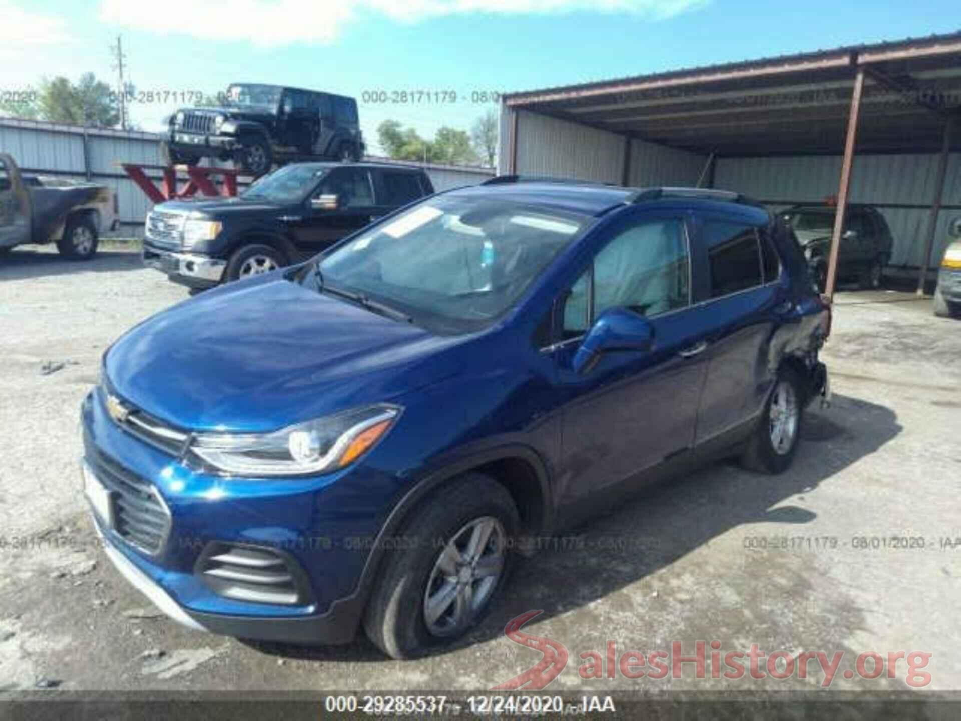 3GNCJPSBXHL170289 2017 CHEVROLET TRAX