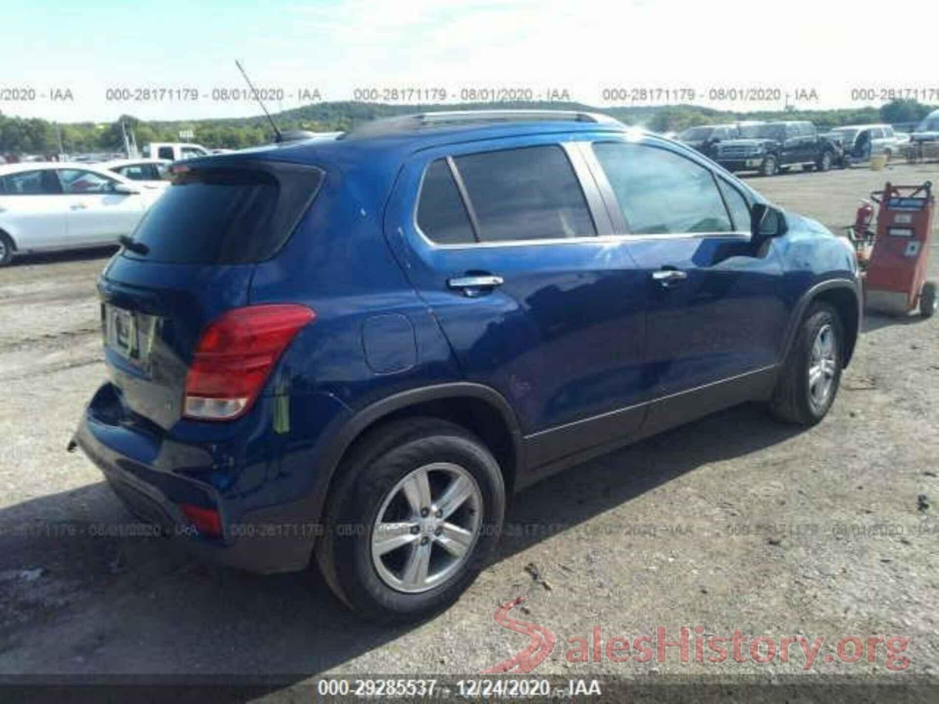 3GNCJPSBXHL170289 2017 CHEVROLET TRAX