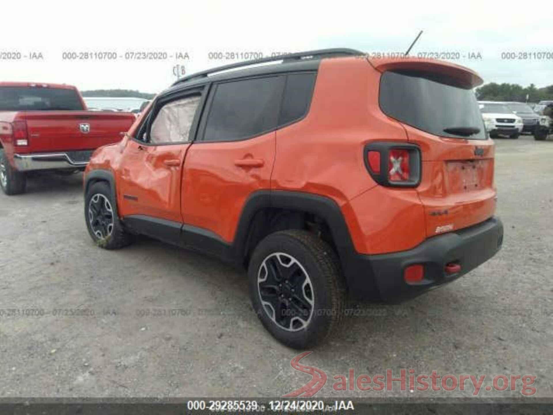 ZACCJBCT7GPE36344 2016 JEEP RENEGADE