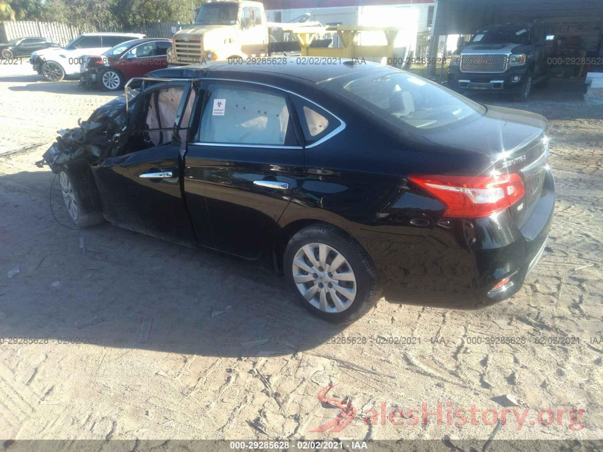 3N1AB7APXHL635635 2017 NISSAN SENTRA