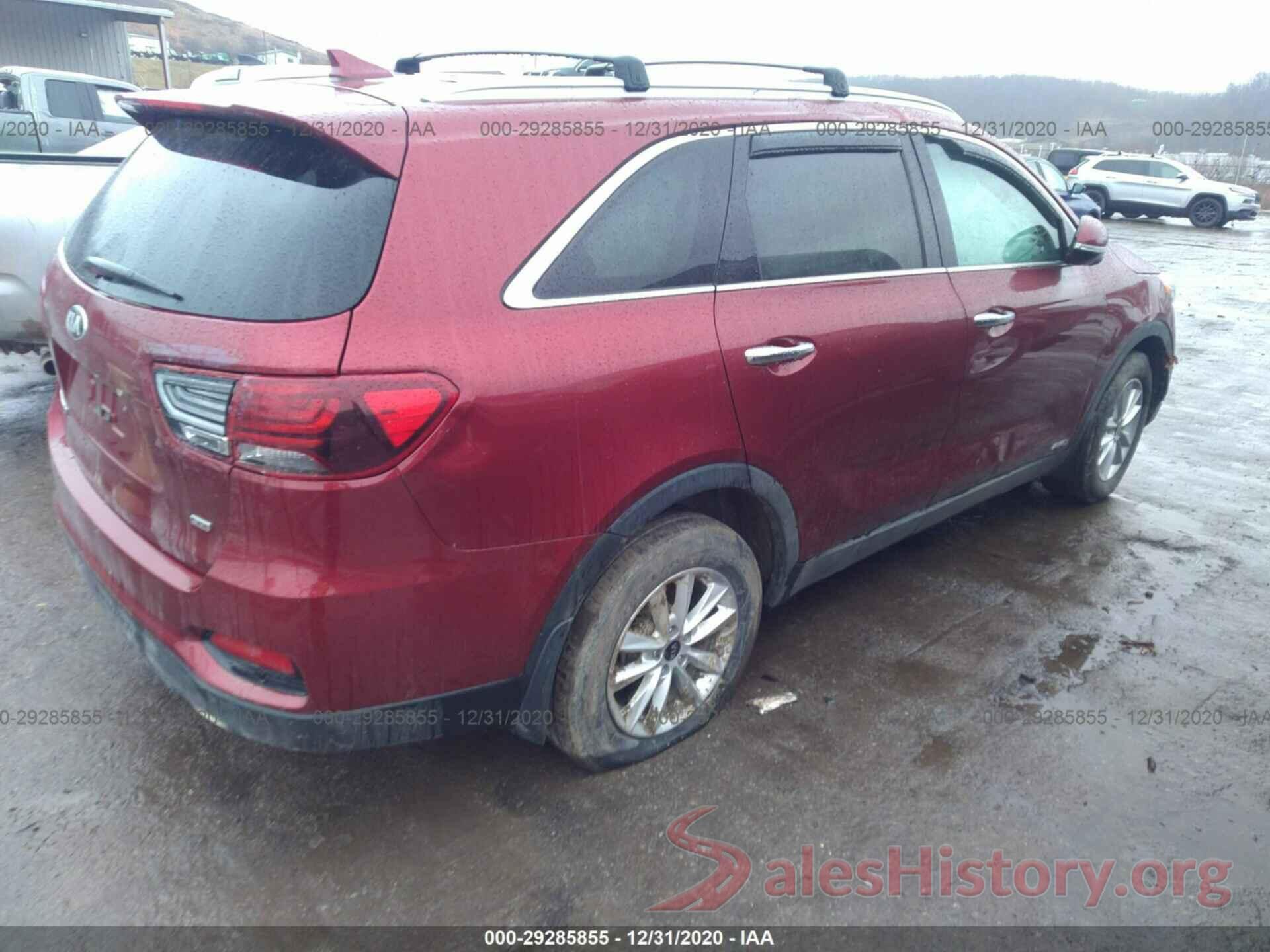 5XYPGDA30KG470505 2019 KIA SORENTO