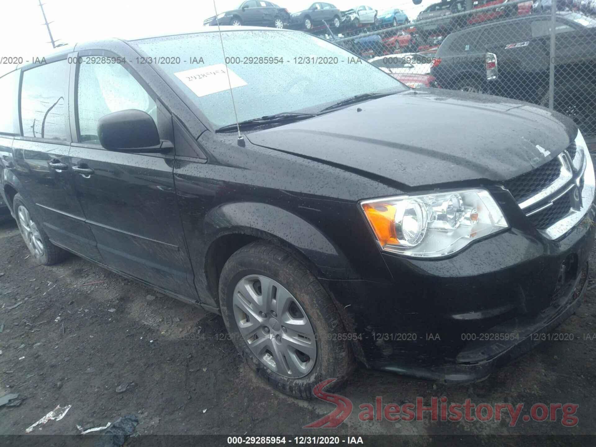 2C4RDGBG8HR605142 2017 DODGE GRAND CARAVAN