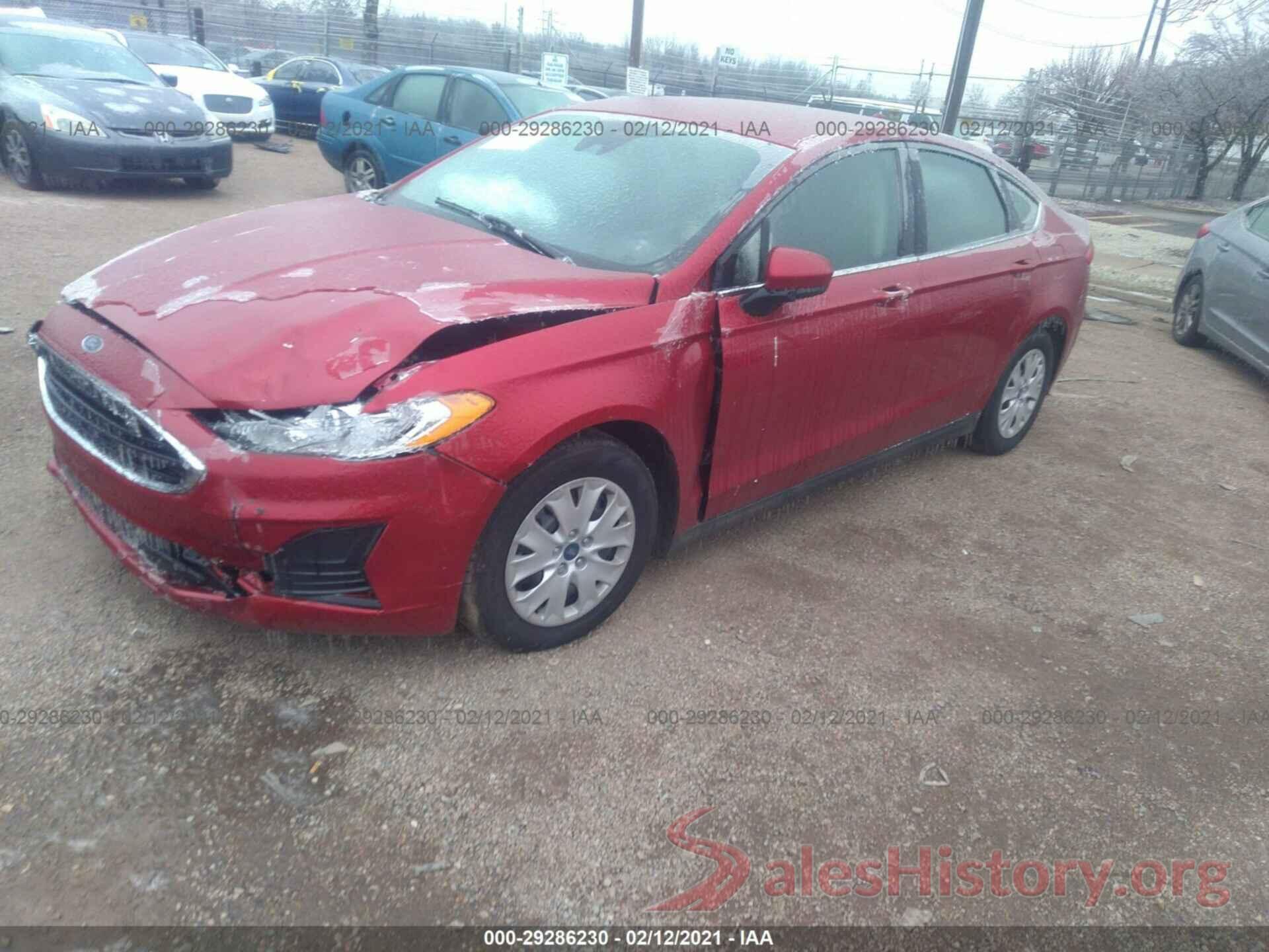 3FA6P0G79LR160607 2020 FORD FUSION