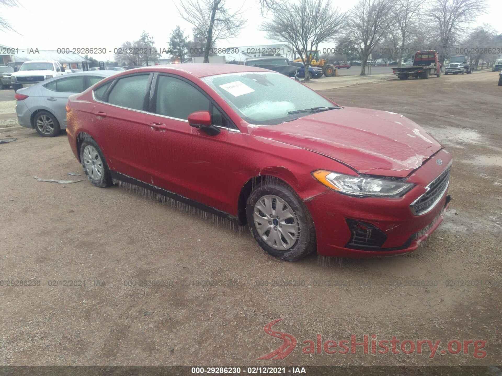 3FA6P0G79LR160607 2020 FORD FUSION