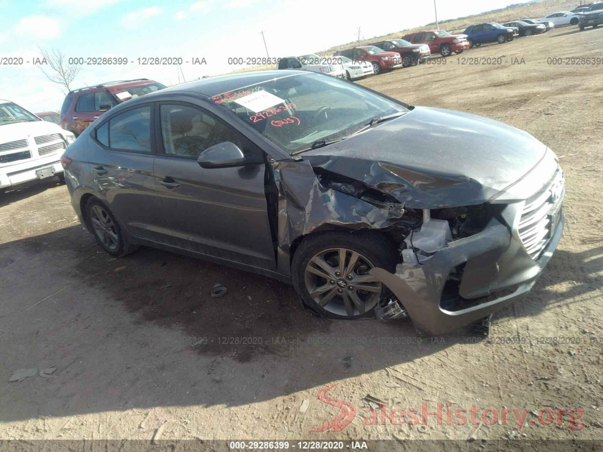 5NPD84LF6JH286118 2018 HYUNDAI ELANTRA