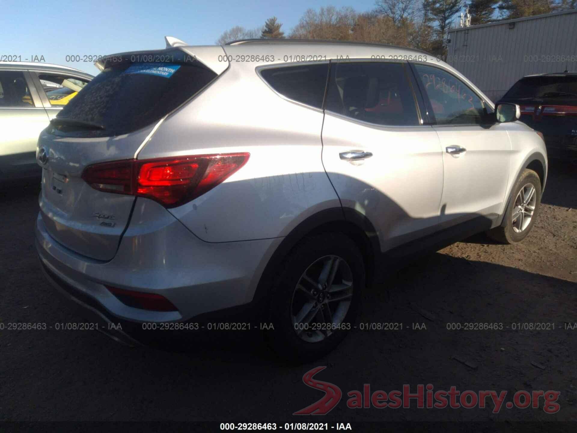 5XYZUDLB9JG519107 2018 HYUNDAI SANTA FE SPORT