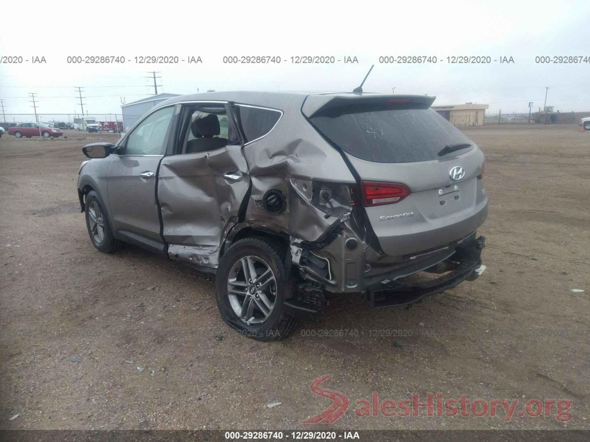 5NMZTDLB0JH098807 2018 HYUNDAI SANTA FE SPORT