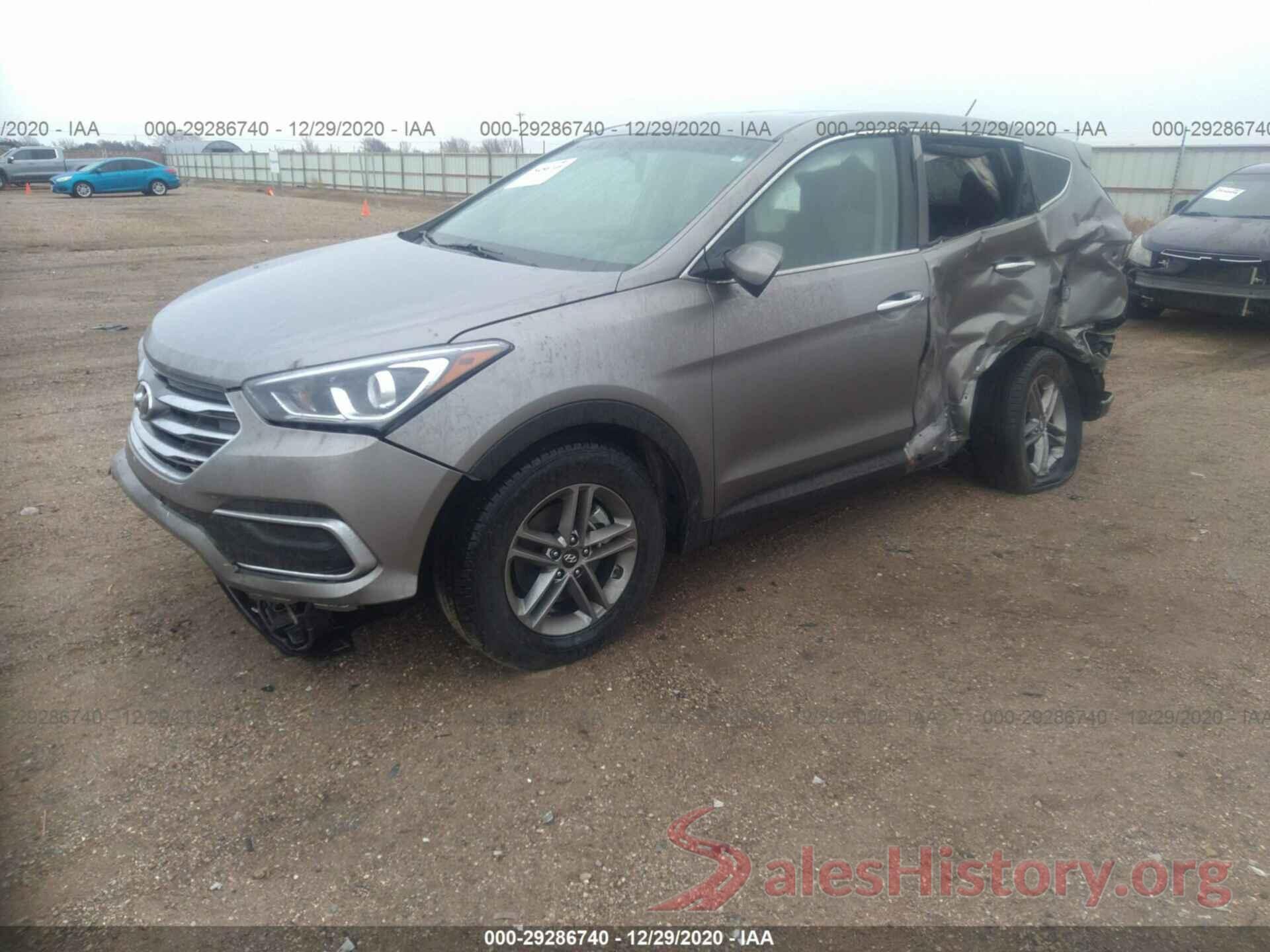 5NMZTDLB0JH098807 2018 HYUNDAI SANTA FE SPORT