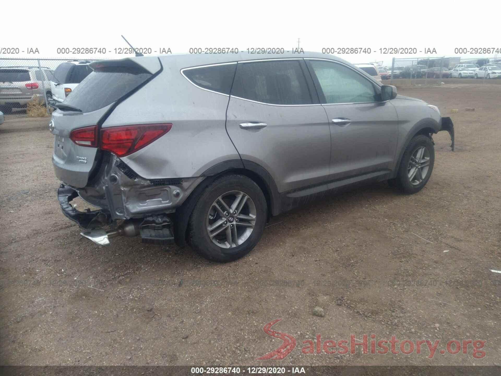 5NMZTDLB0JH098807 2018 HYUNDAI SANTA FE SPORT