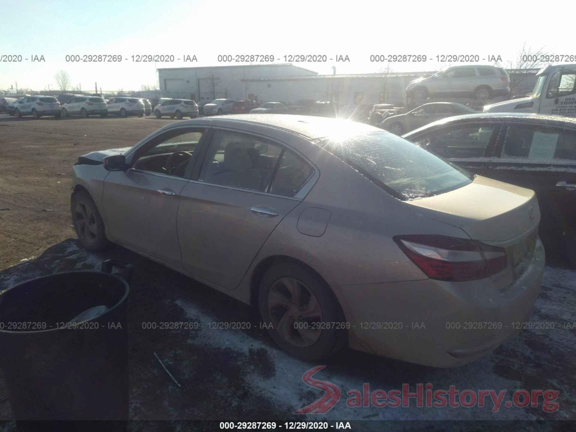 1HGCR2F3XGA081613 2016 HONDA ACCORD SEDAN