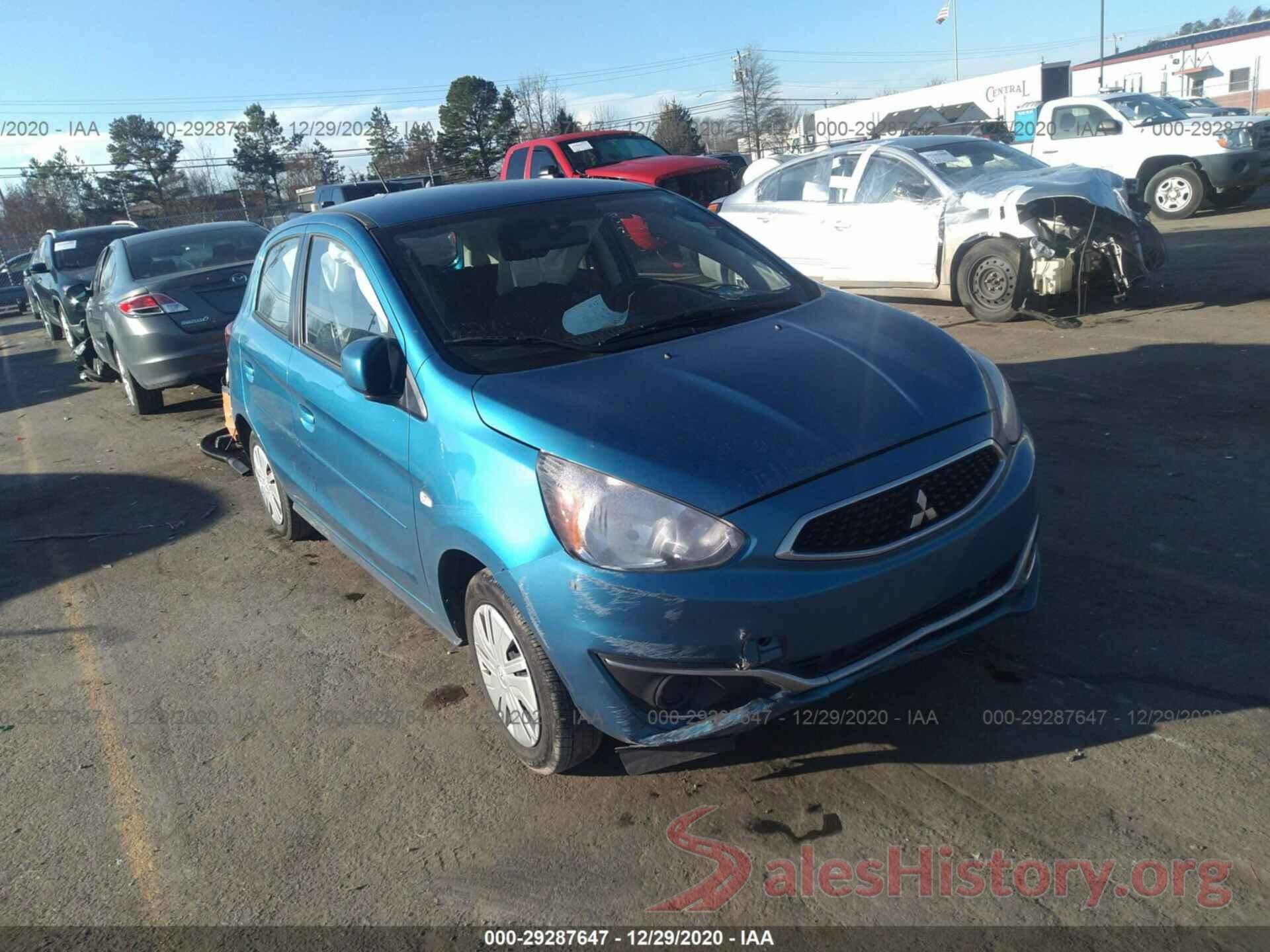 ML32A3HJ1LH000487 2020 MITSUBISHI MIRAGE