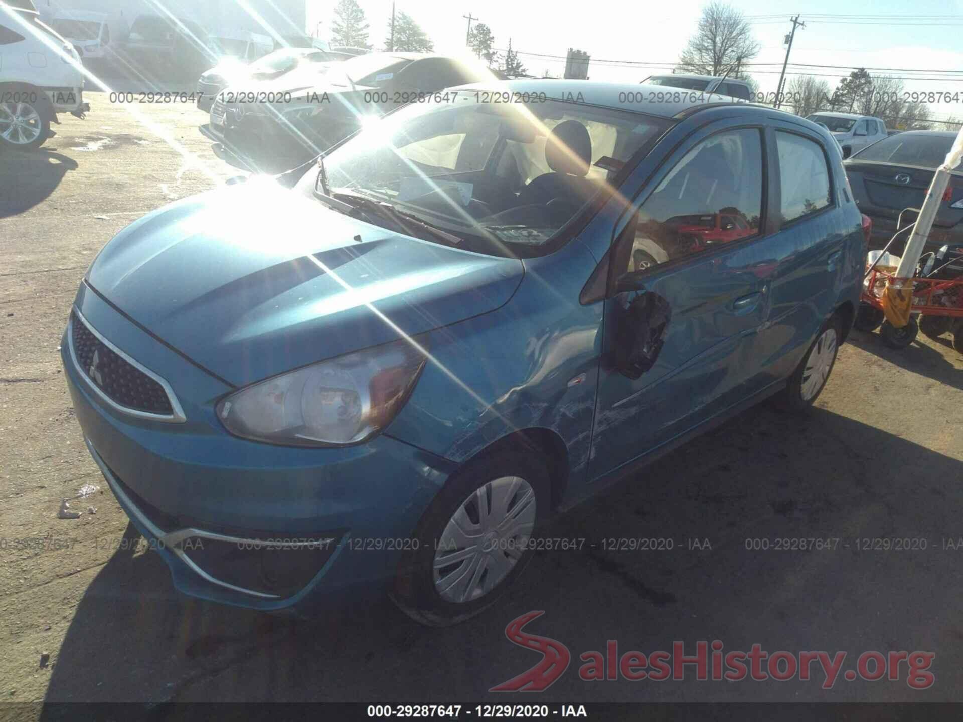 ML32A3HJ1LH000487 2020 MITSUBISHI MIRAGE