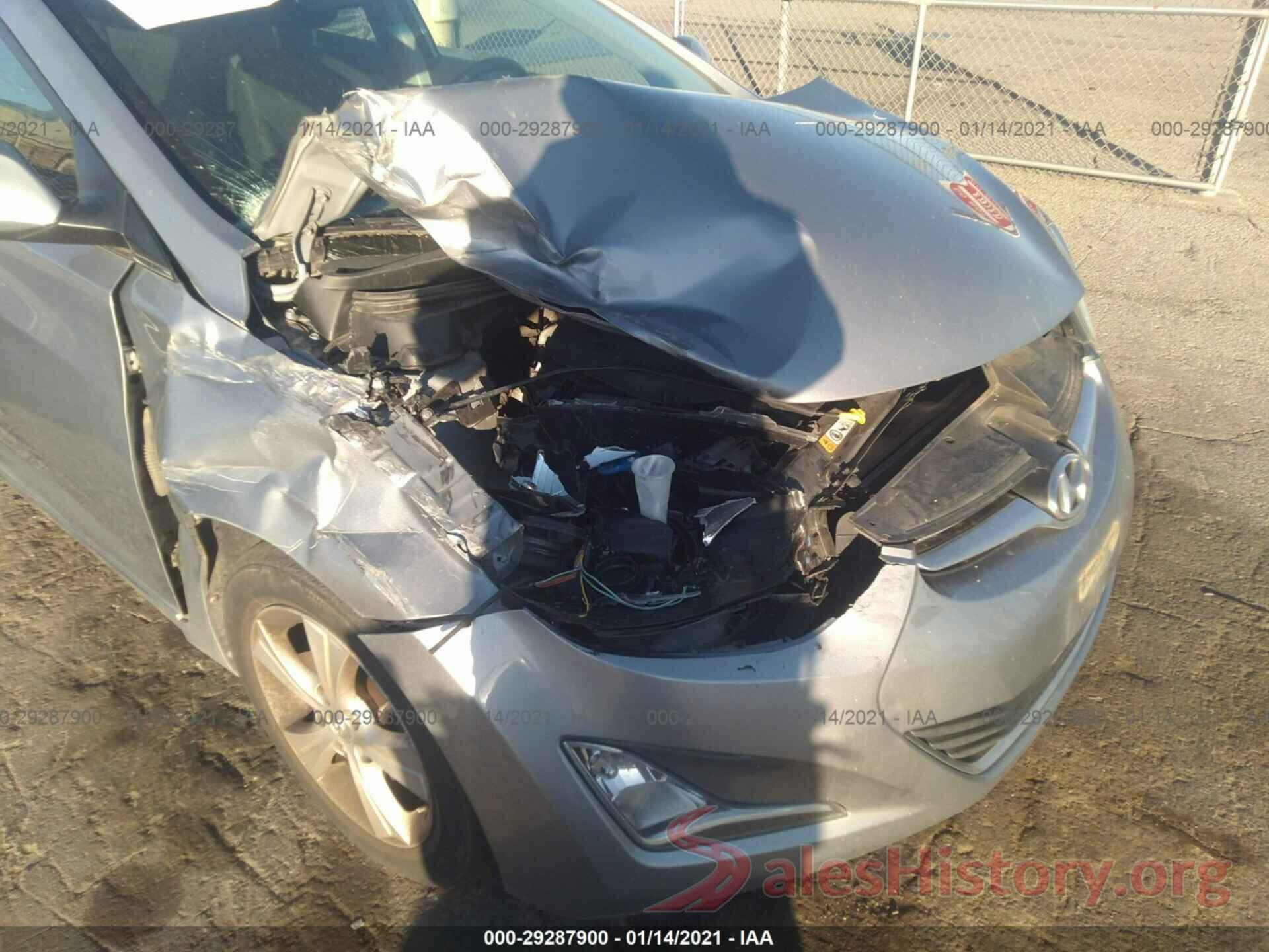 5NPDH4AE3GH676077 2016 HYUNDAI ELANTRA