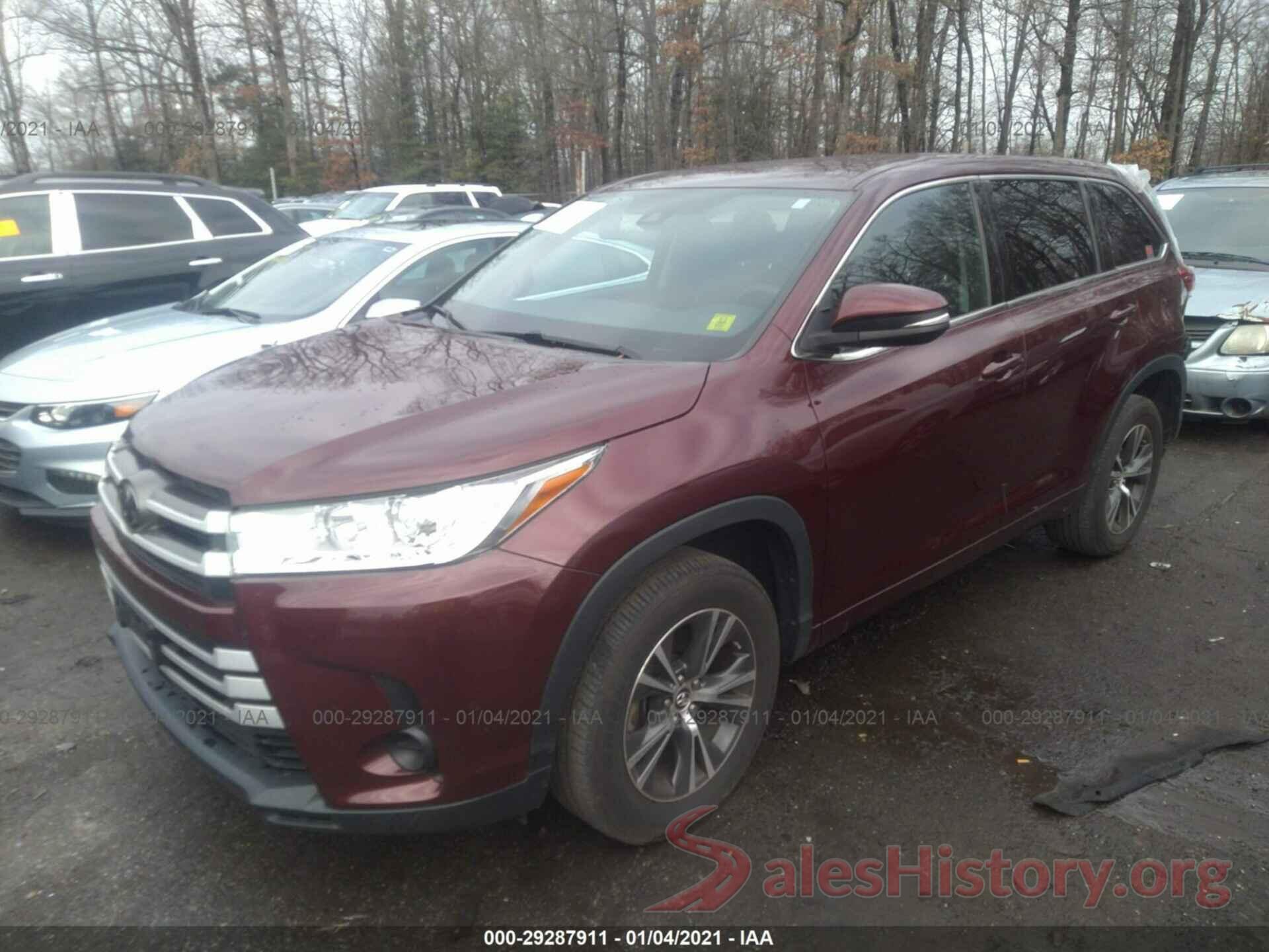 5TDZARFHXHS023655 2017 TOYOTA HIGHLANDER