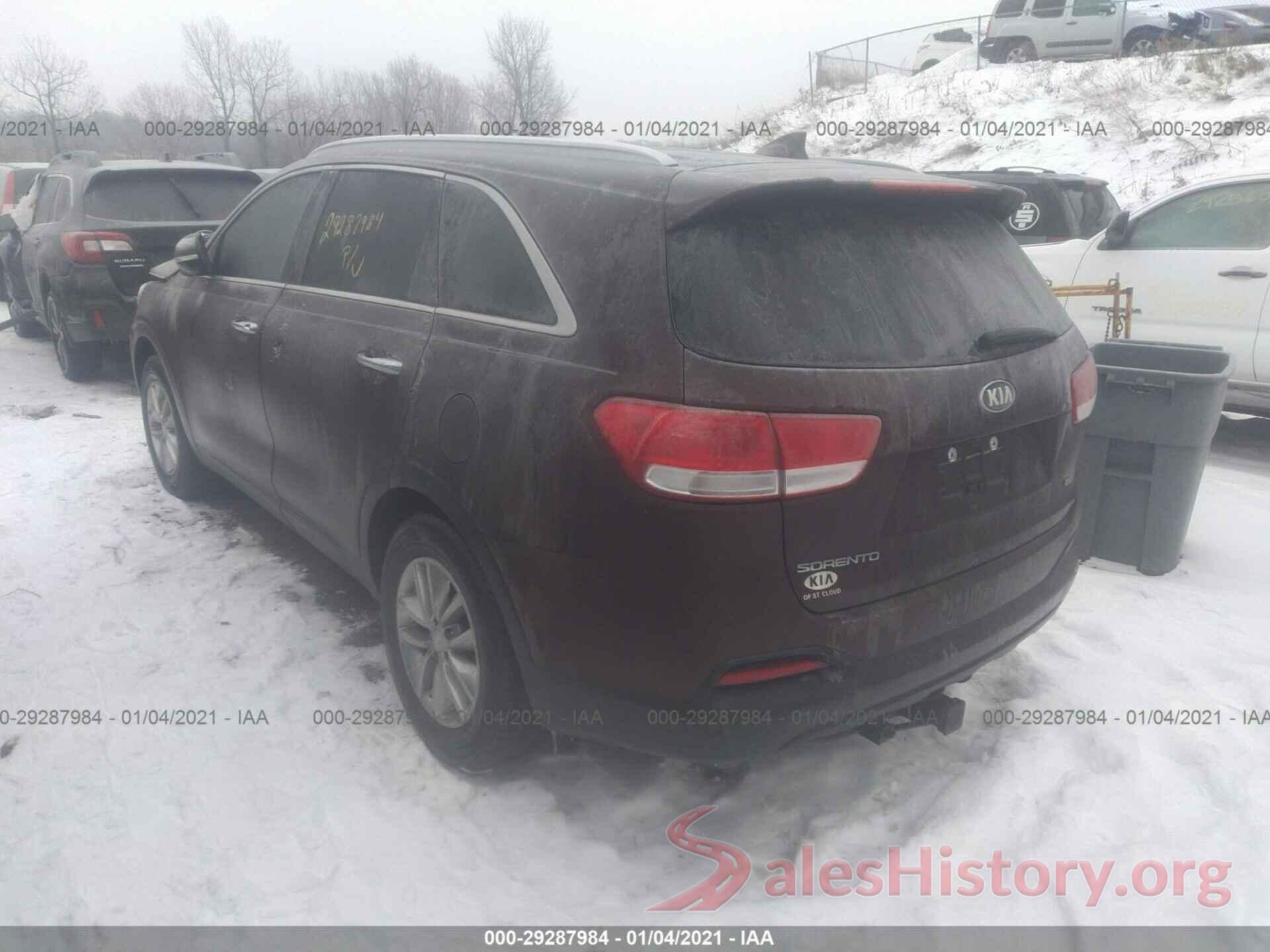 5XYPG4A39HG302225 2017 KIA SORENTO