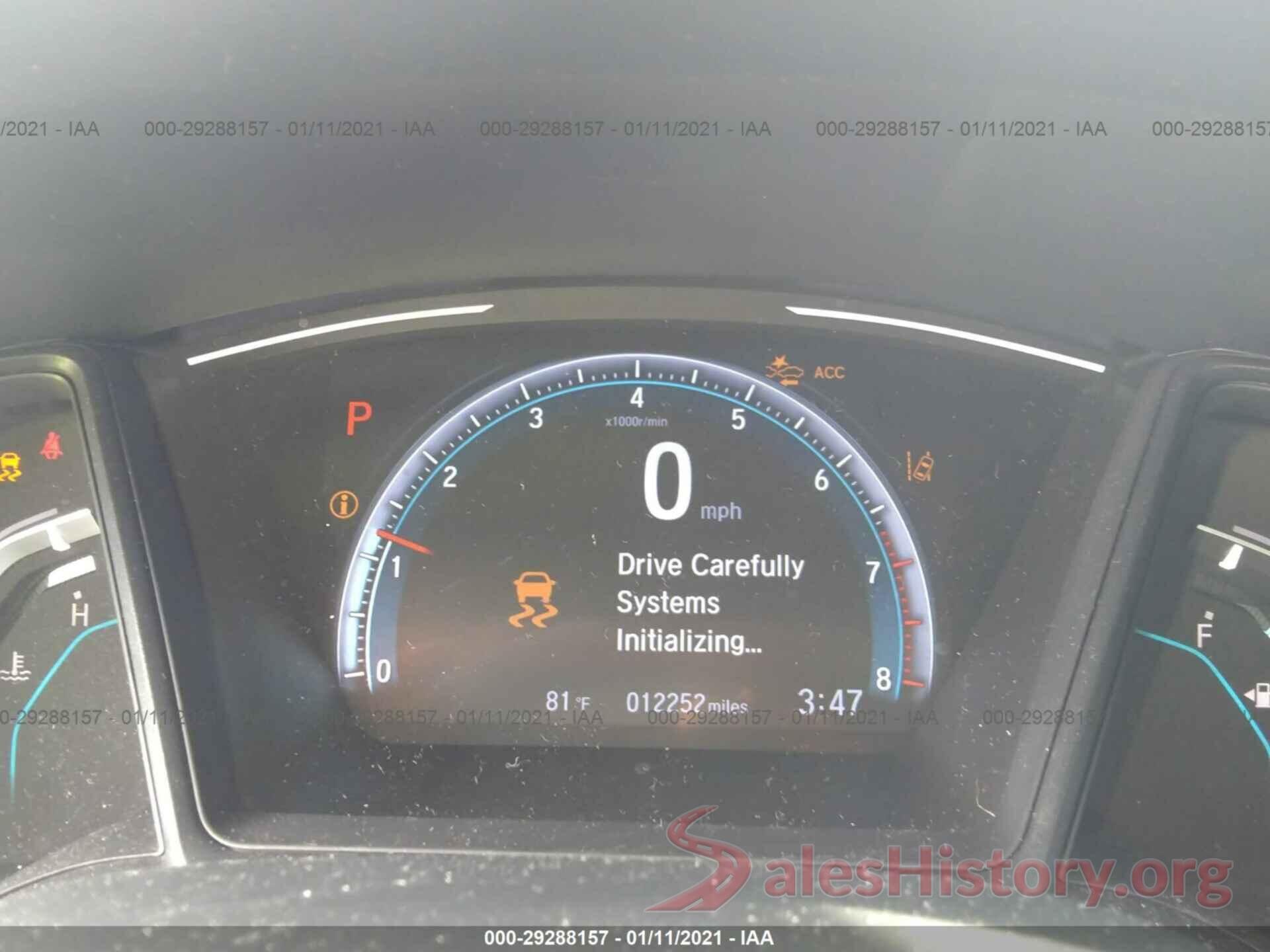 19XFC2F68KE023481 2019 HONDA CIVIC SEDAN