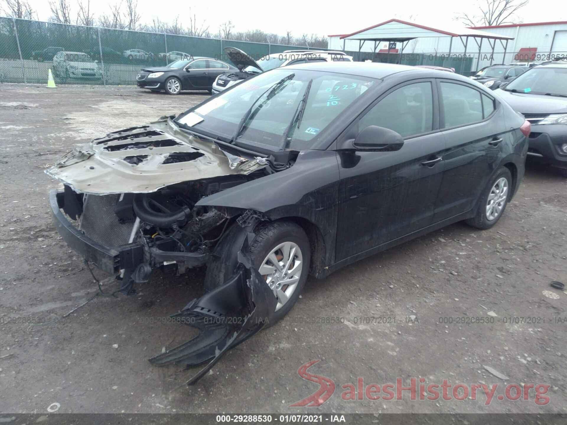 5NPD74LF4HH200723 2017 HYUNDAI ELANTRA